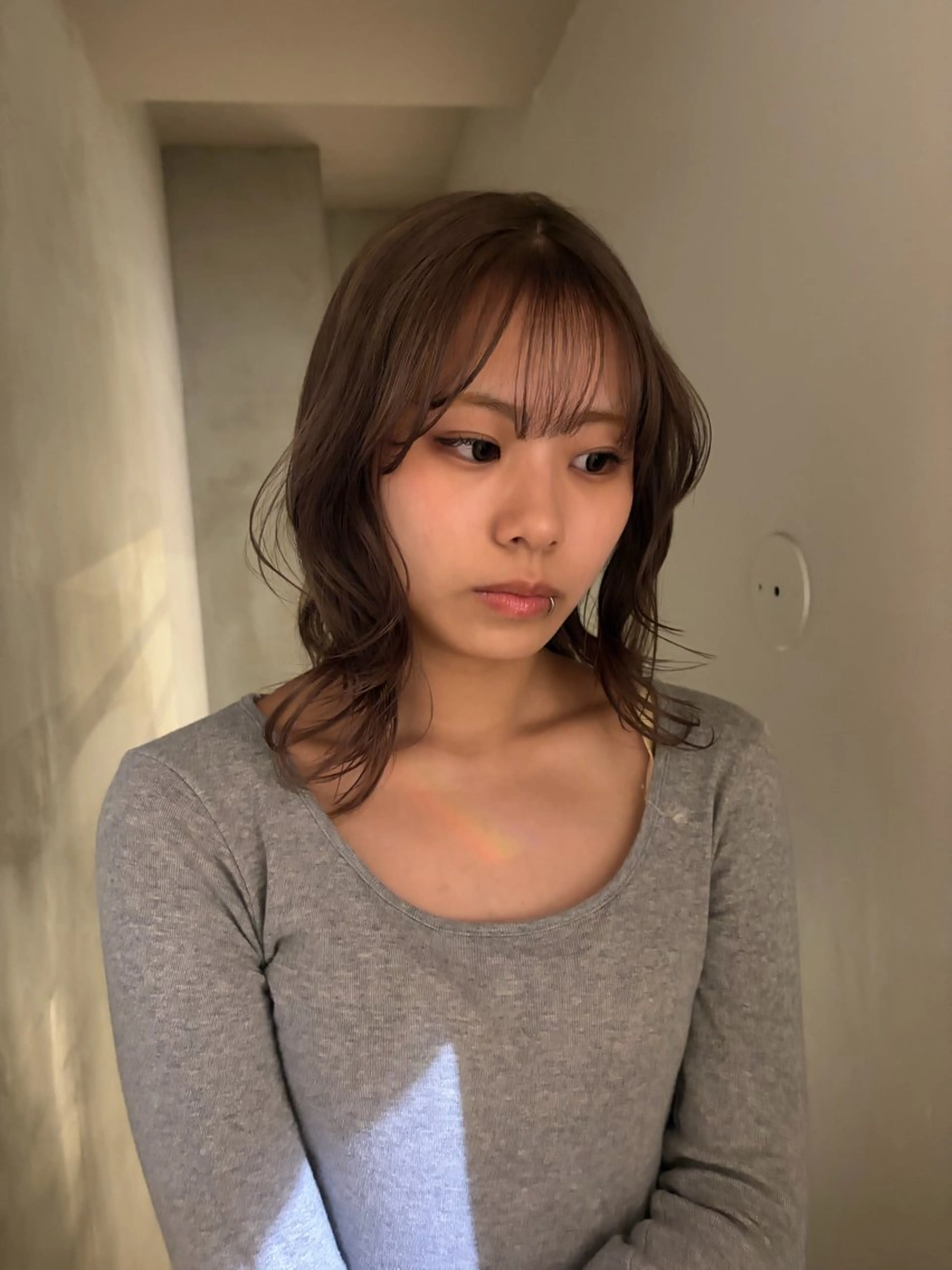 ミディアム みき 🧁🎀のヘアスタイル