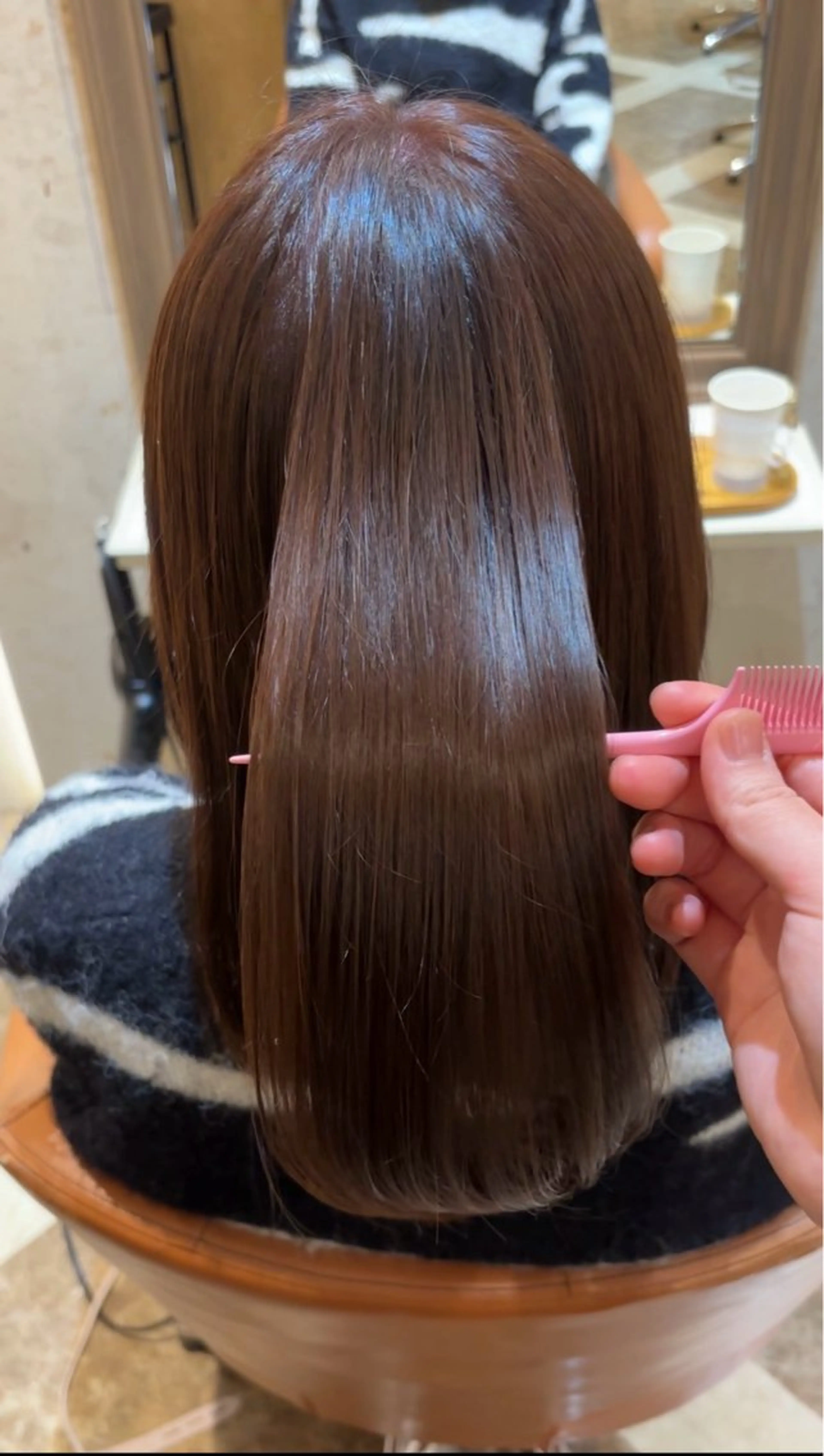 スタンダードカラーとカットの写真