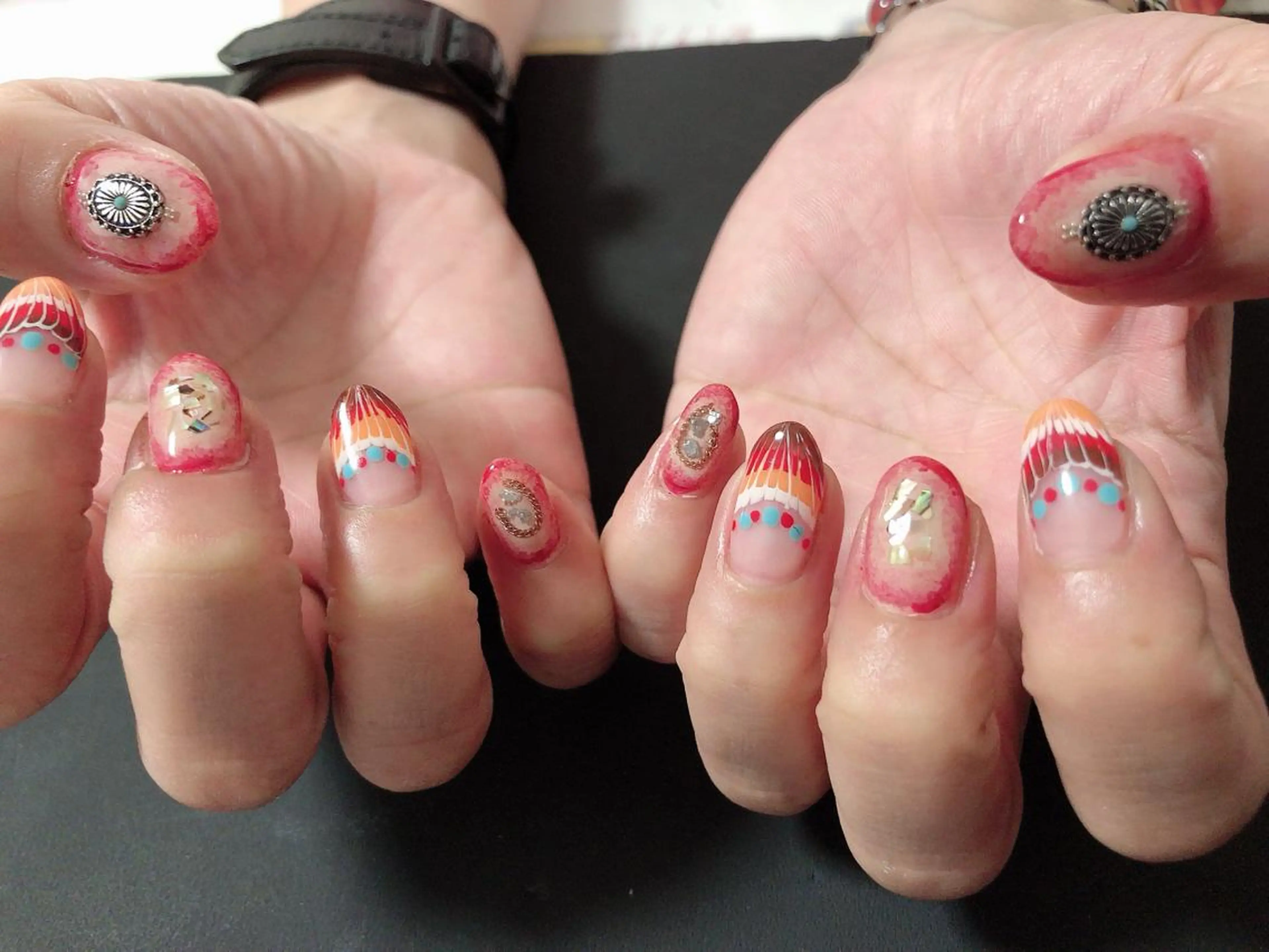 ネイル 心と身体を一休み♡ 萩原香織のネイルデザイン