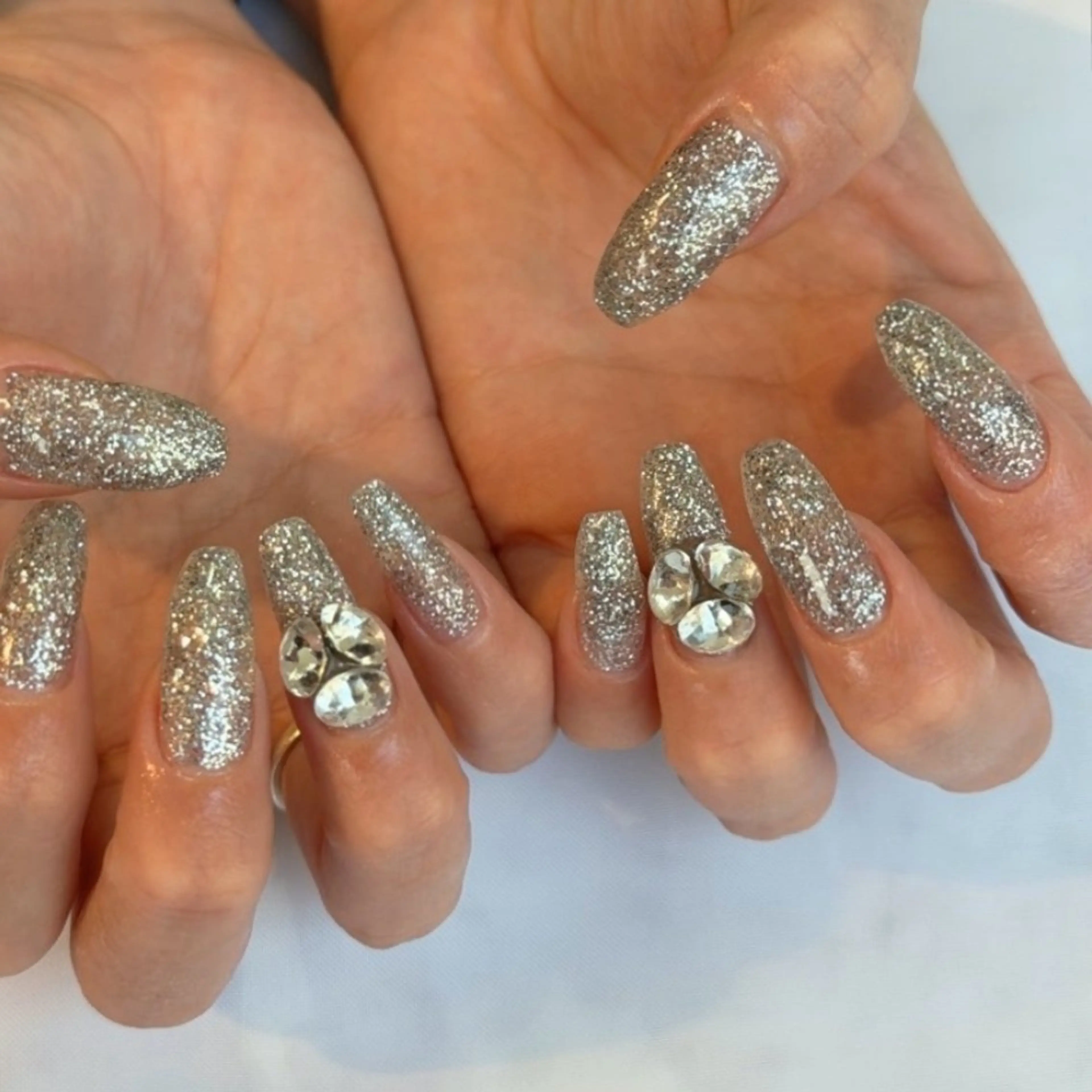 ネイル ラメ(グリッター) ワンカラーネイル felicita服部店所属・felicita fumi♡のネイルデザイン