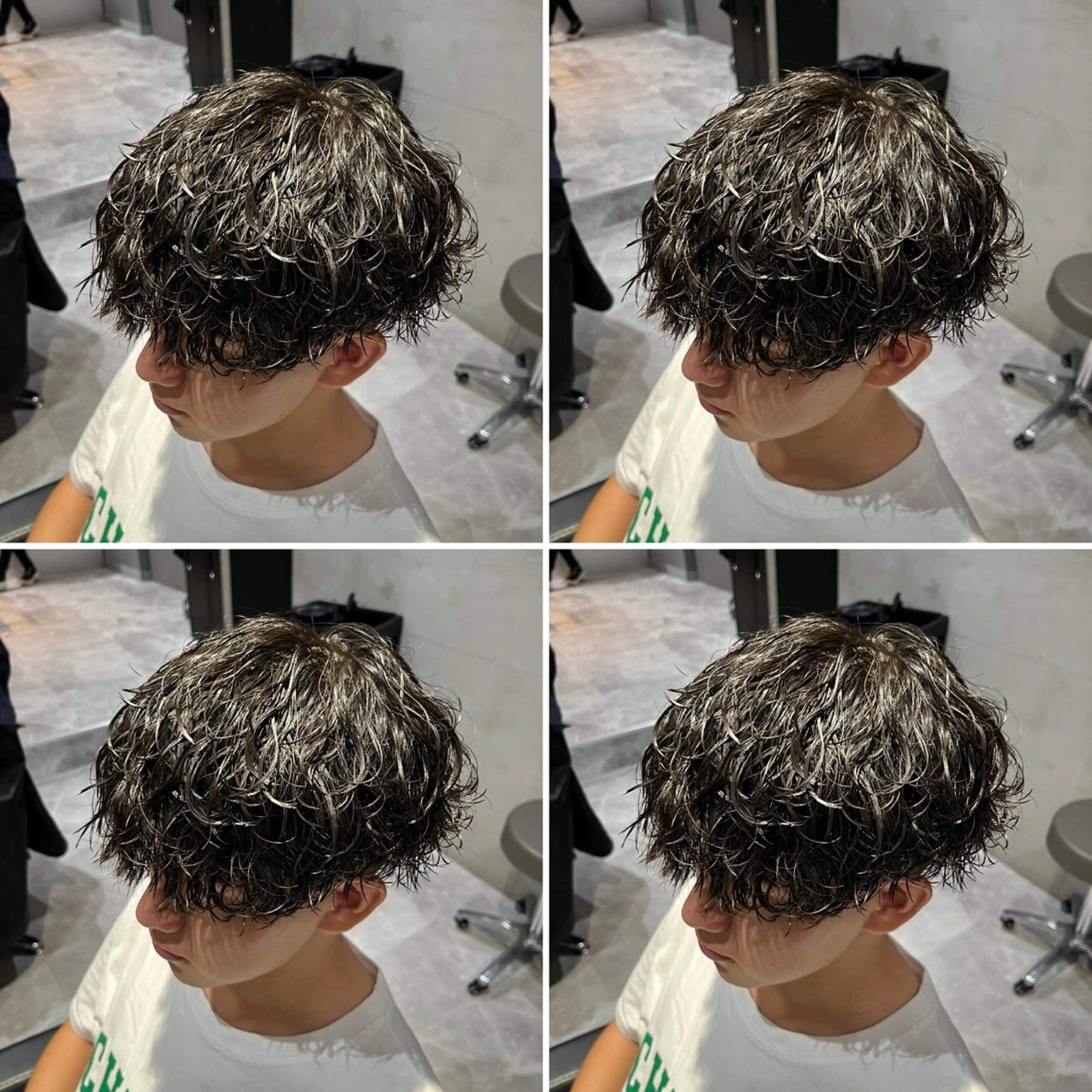 パーマ メンズ カット パーマ トリートメント ヘアセット 💈メンズパーマ特化 店長望月謙二郎💈のヘアスタイル
