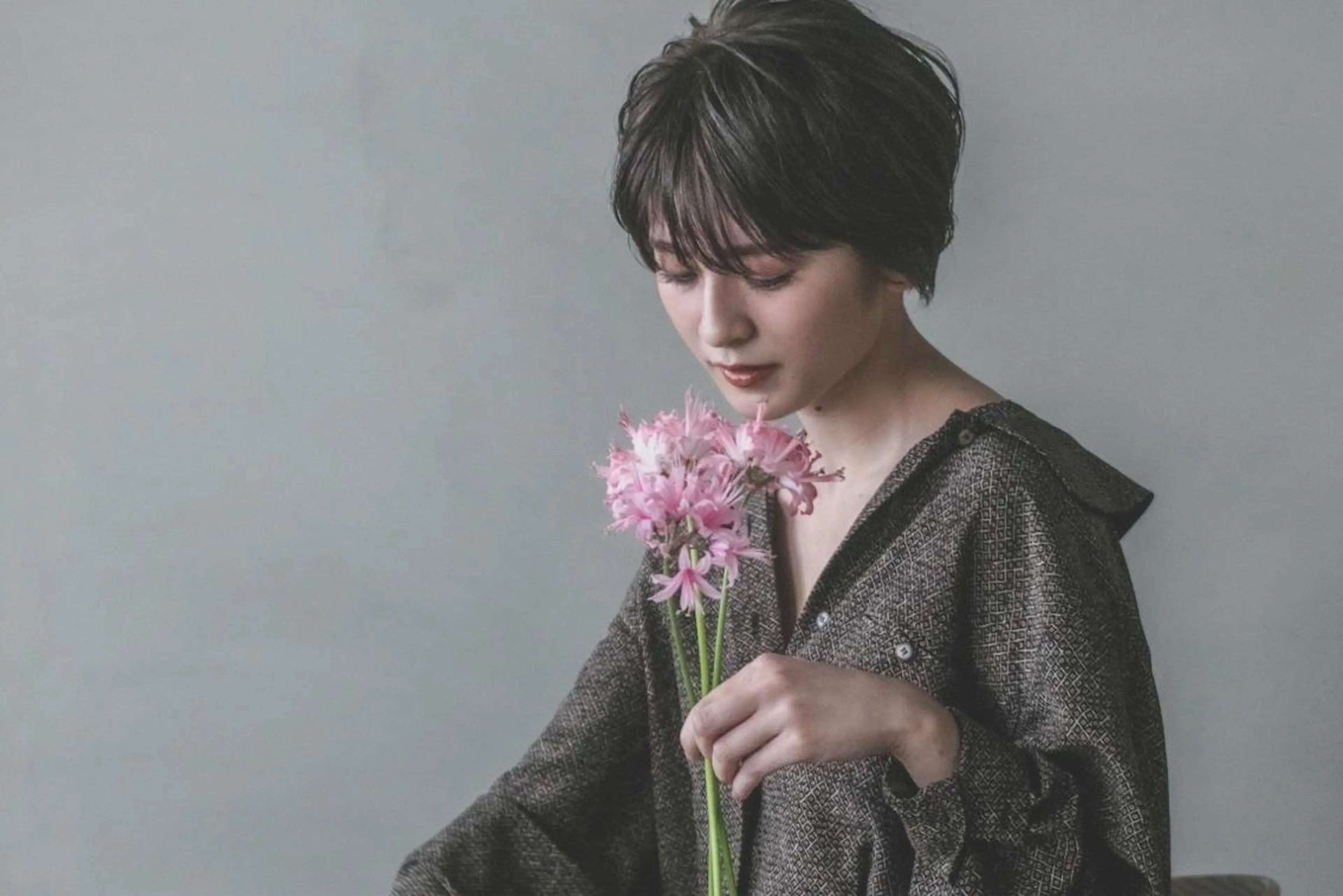 ショート カラー 永田 崇のヘアスタイル