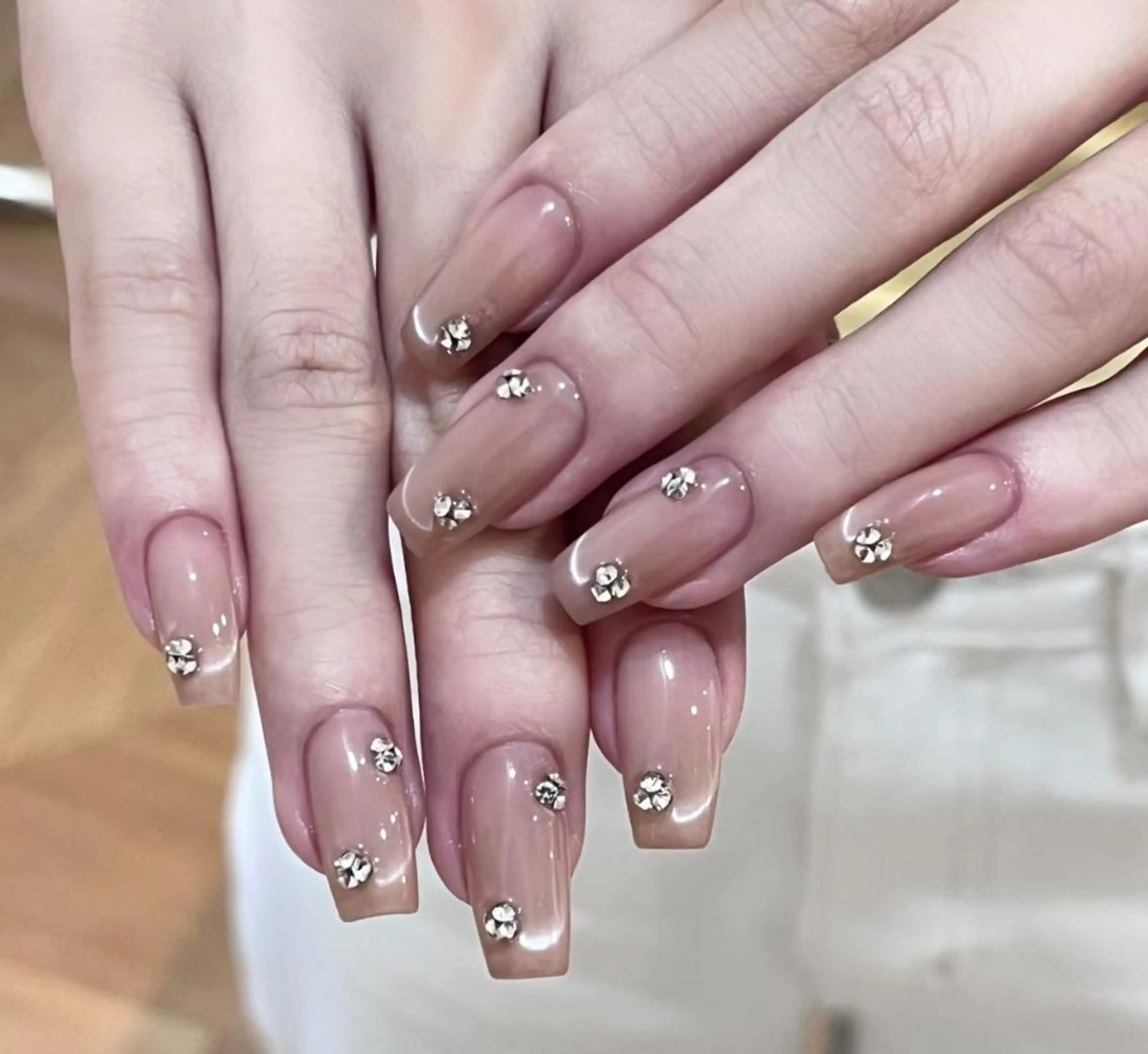 ネイル ハンドネイル By moonネイル 🌷ワンホン/韓国風のネイルデザイン