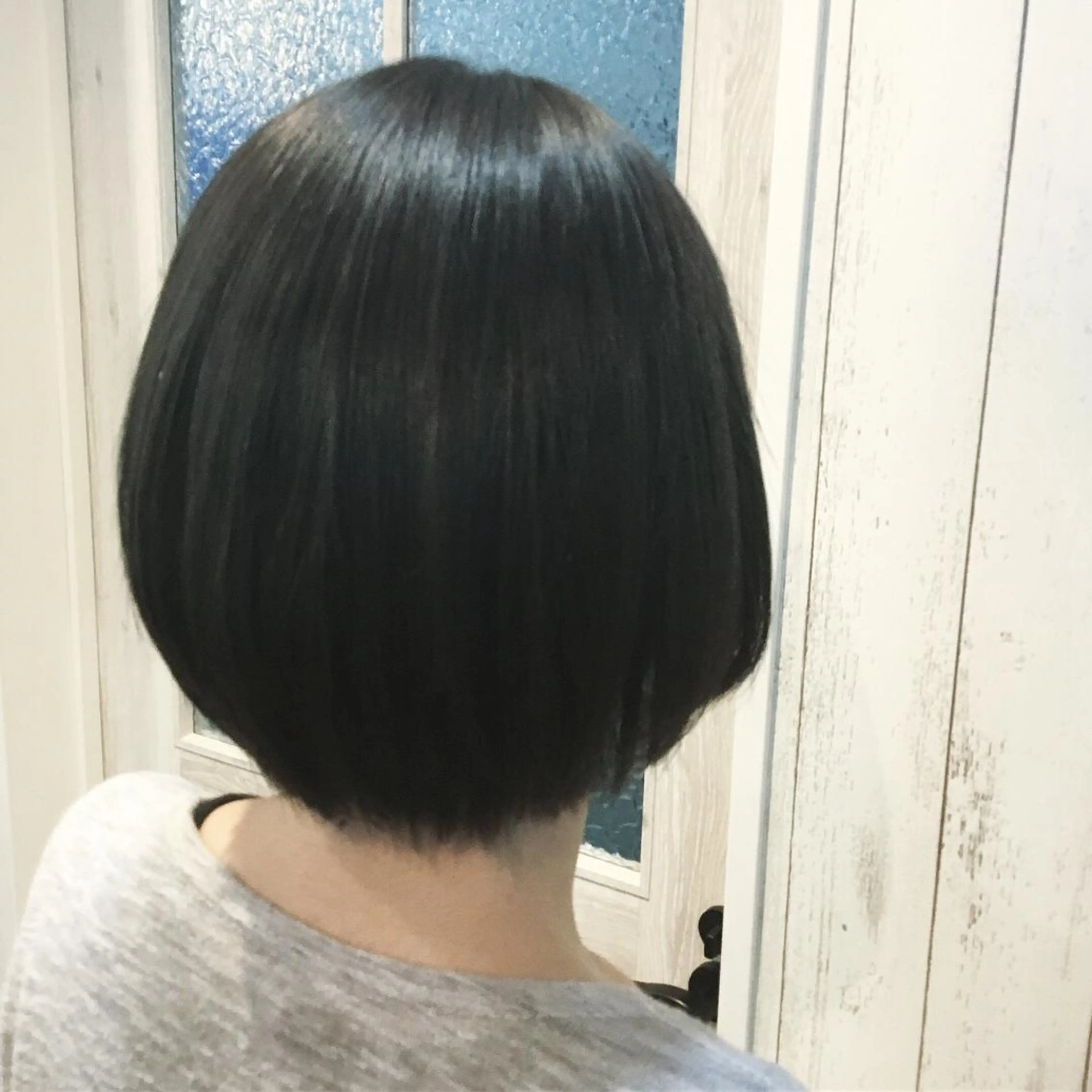 ミディアム カラー パーマ 金崎 新吾のヘアスタイル