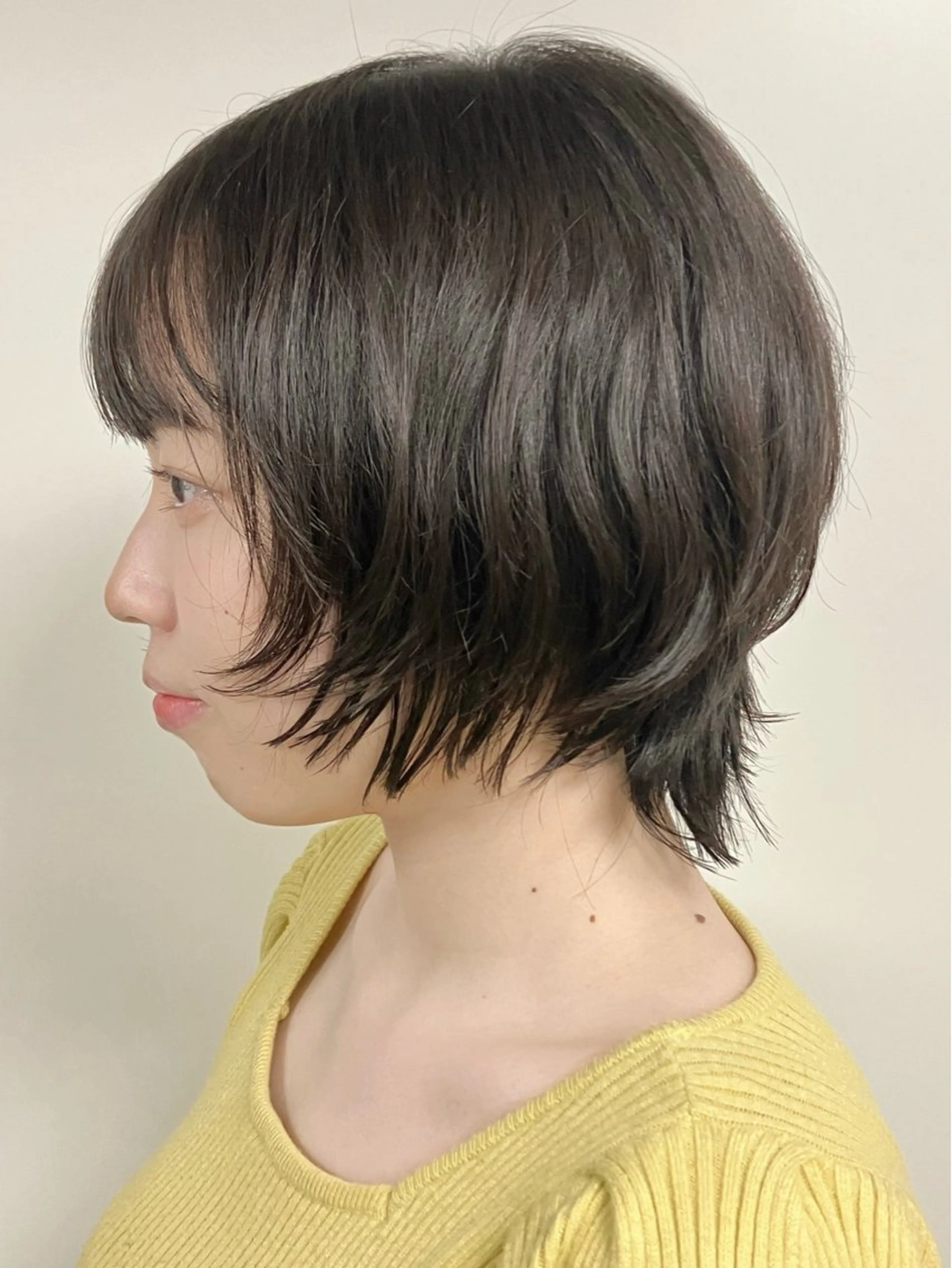 ショート ショートボブ ボブ レイヤーカット 似合わせカット ショートヘア fumikaブリーチ /デザインのヘアスタイル