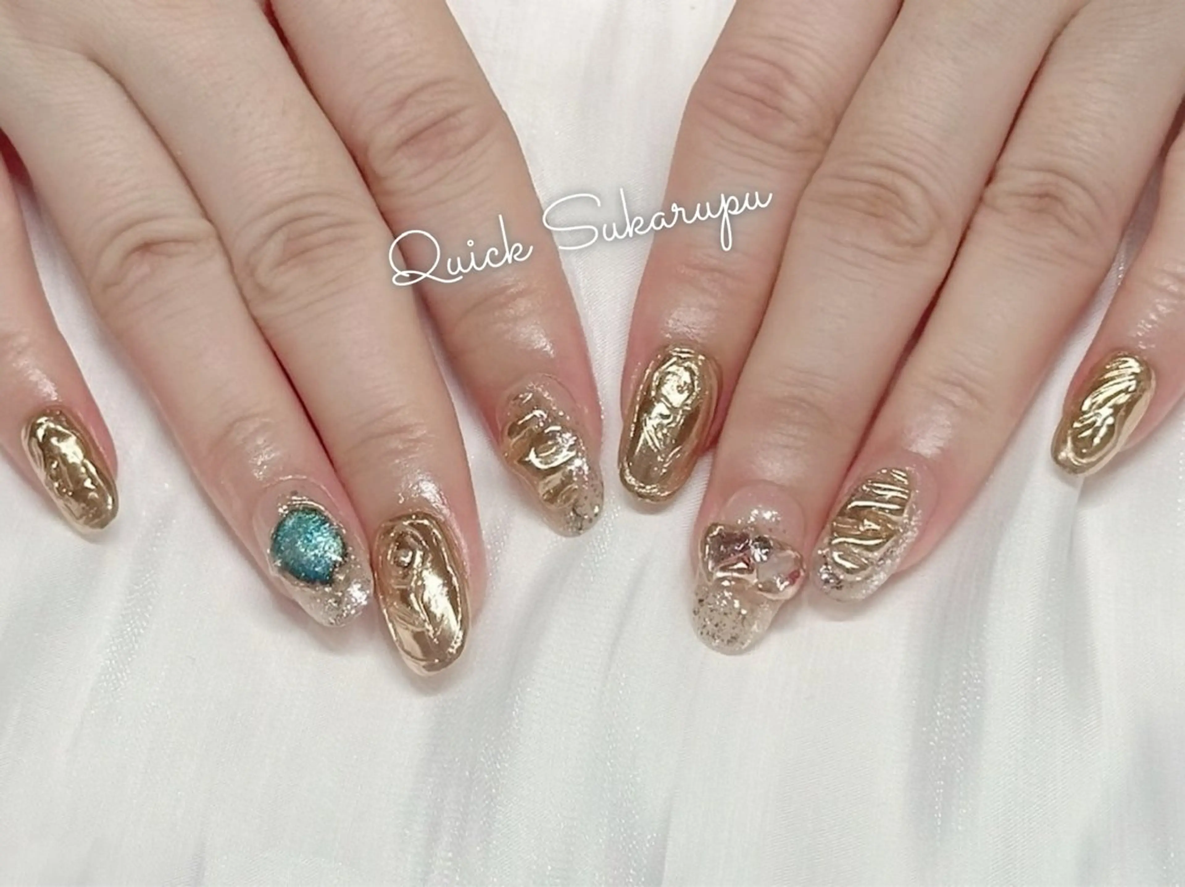 ネイル ハンドネイル ハンドケア Quick Sukarupu新宿のネイルデザイン