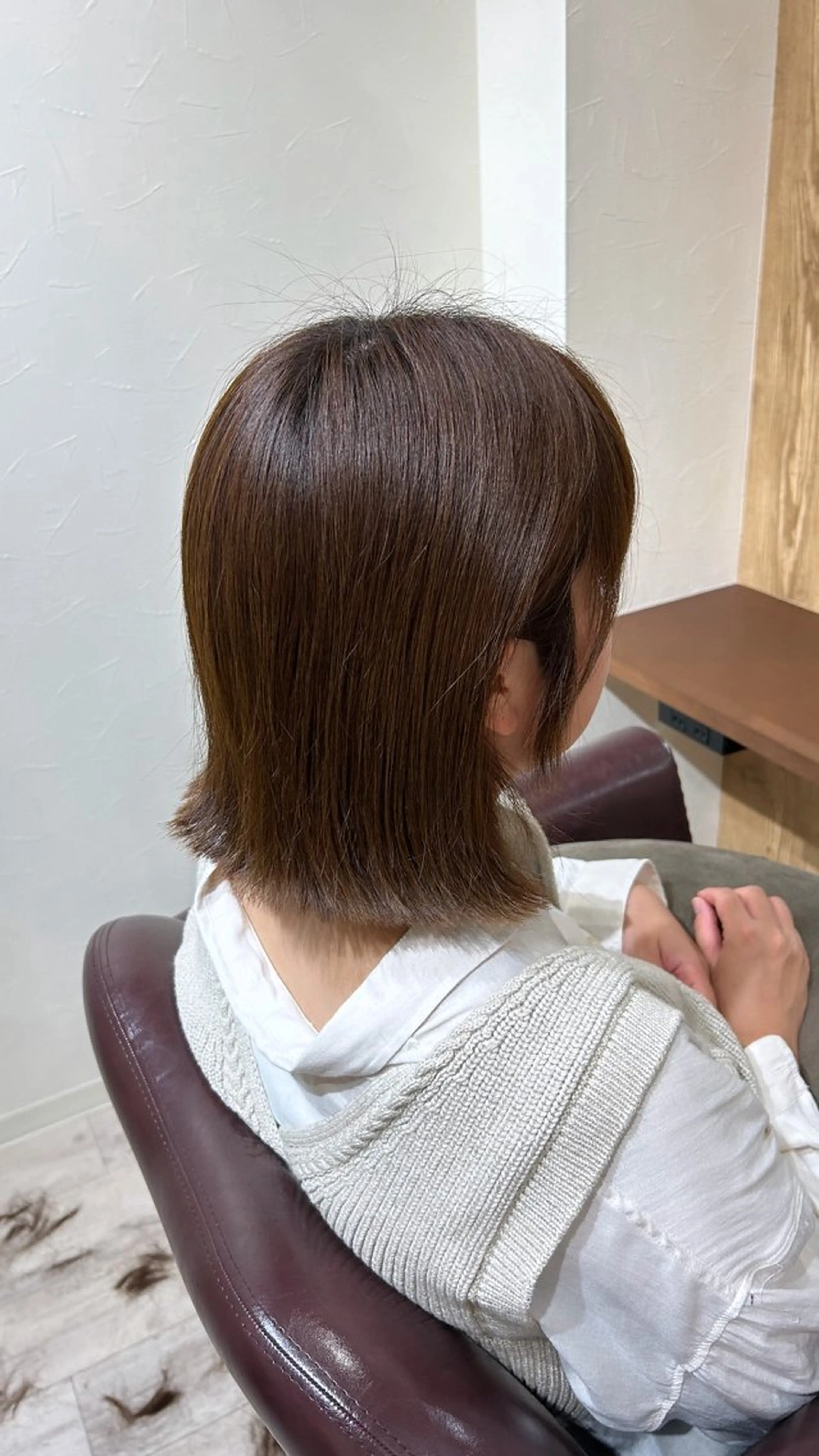 ミディアム 鈴木 悠孝のヘアスタイル