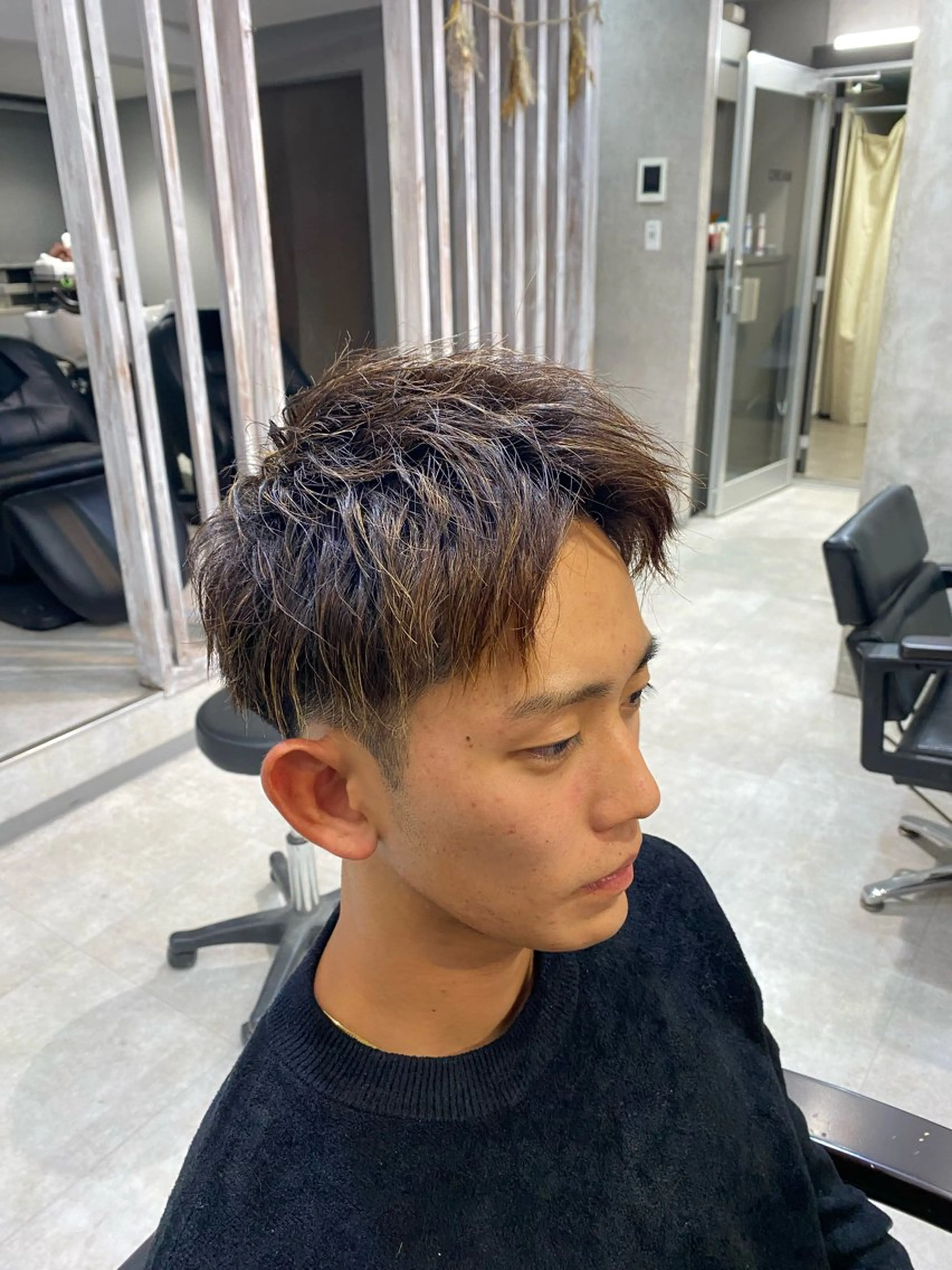 ショート カラー メンズ 🐉『メンズ美容師』 吉田龍星🐉のヘアスタイル