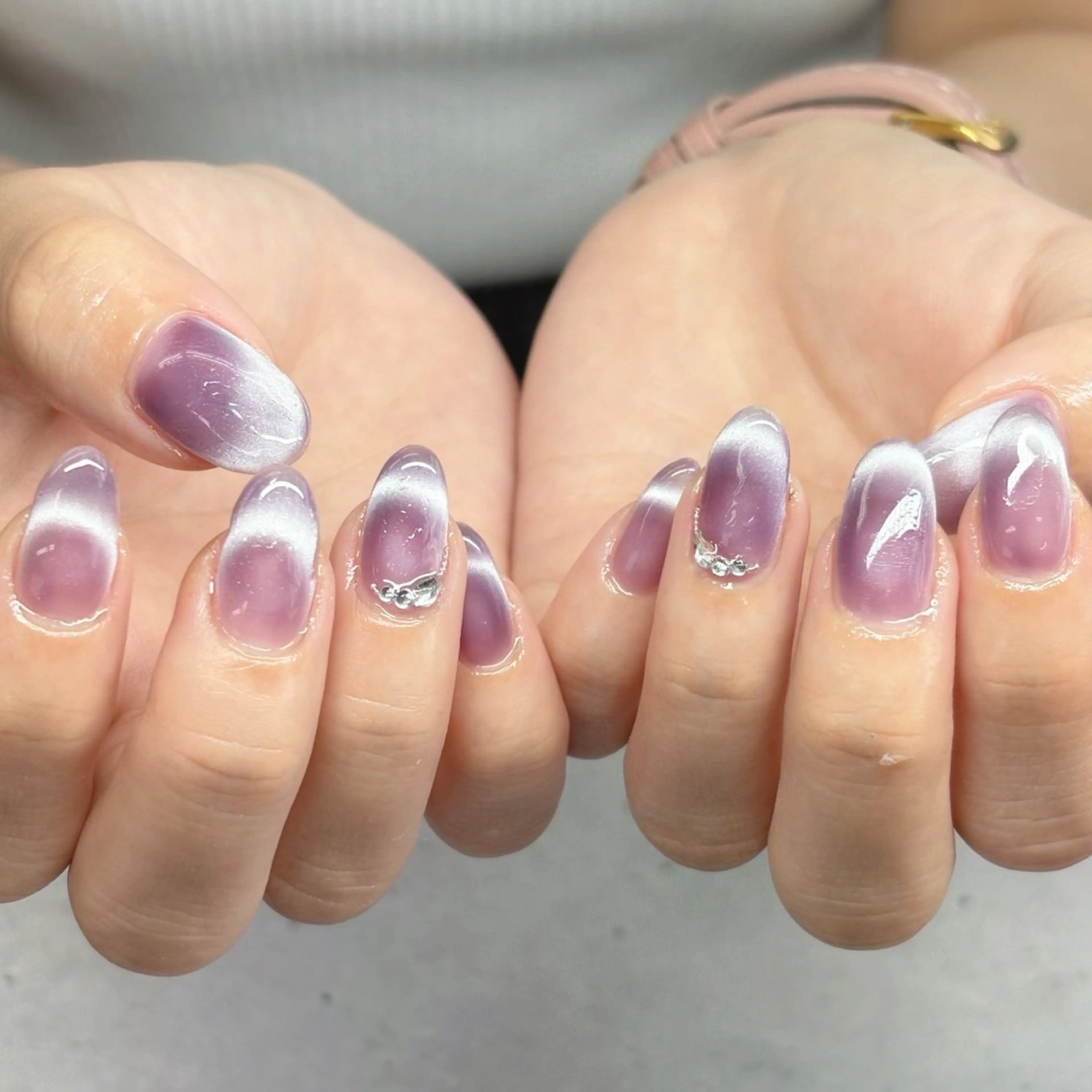 ネイル フレンチネイル NailSalon LuireAZUSAのネイルデザイン