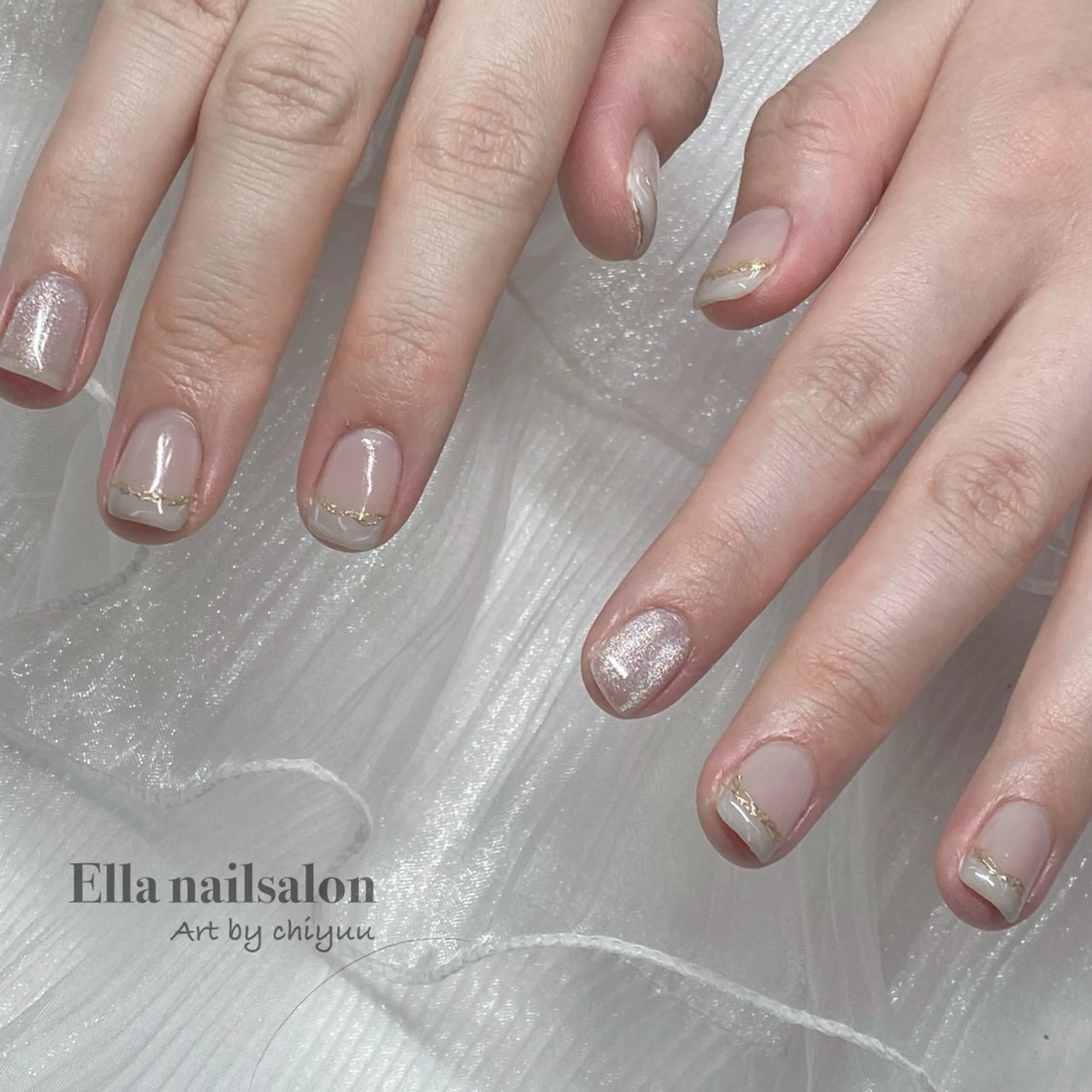 ネイル ハンドネイル フットネイル Ella nail ちゆうのネイルデザイン