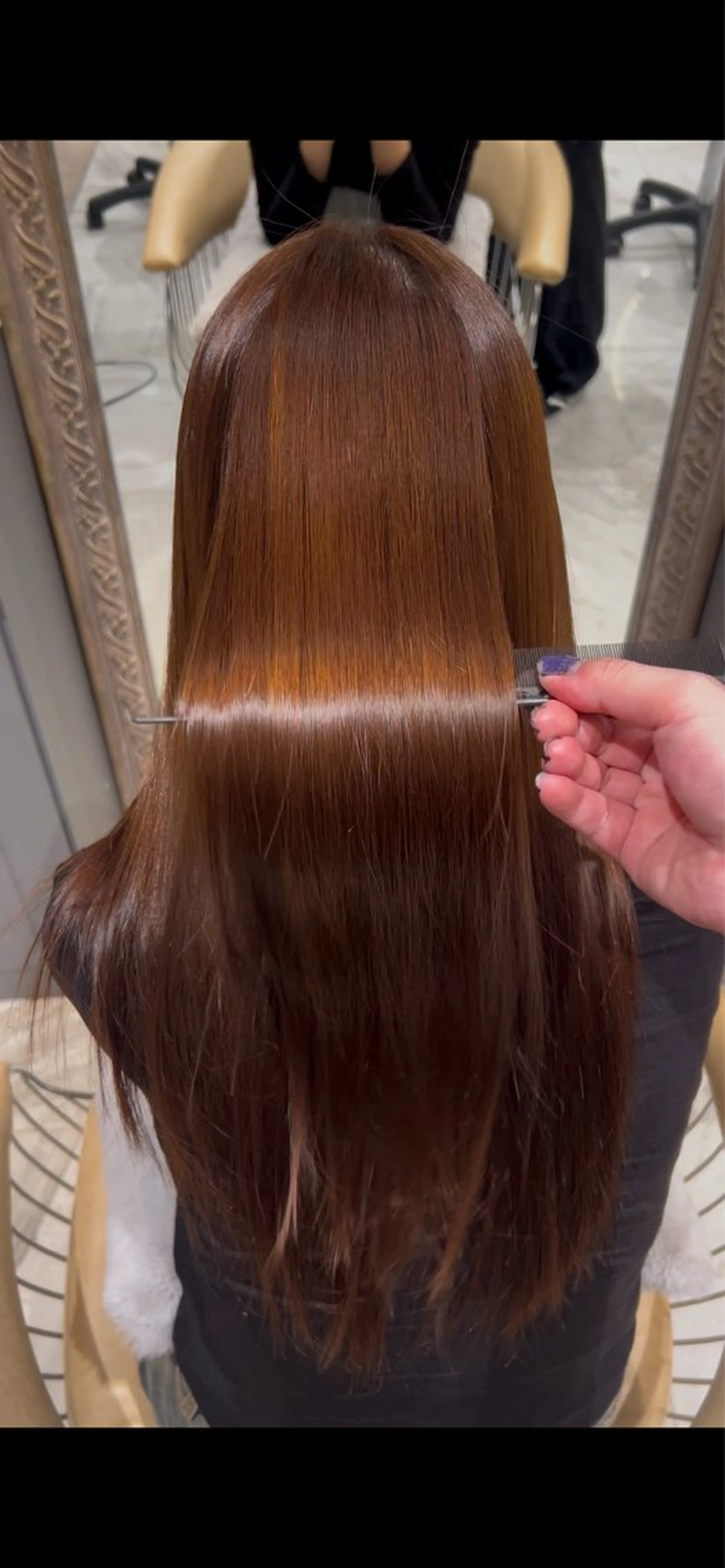 縮毛矯正 トリートメント 透明感カラー×ケア ブリーチTakeruのヘアスタイル