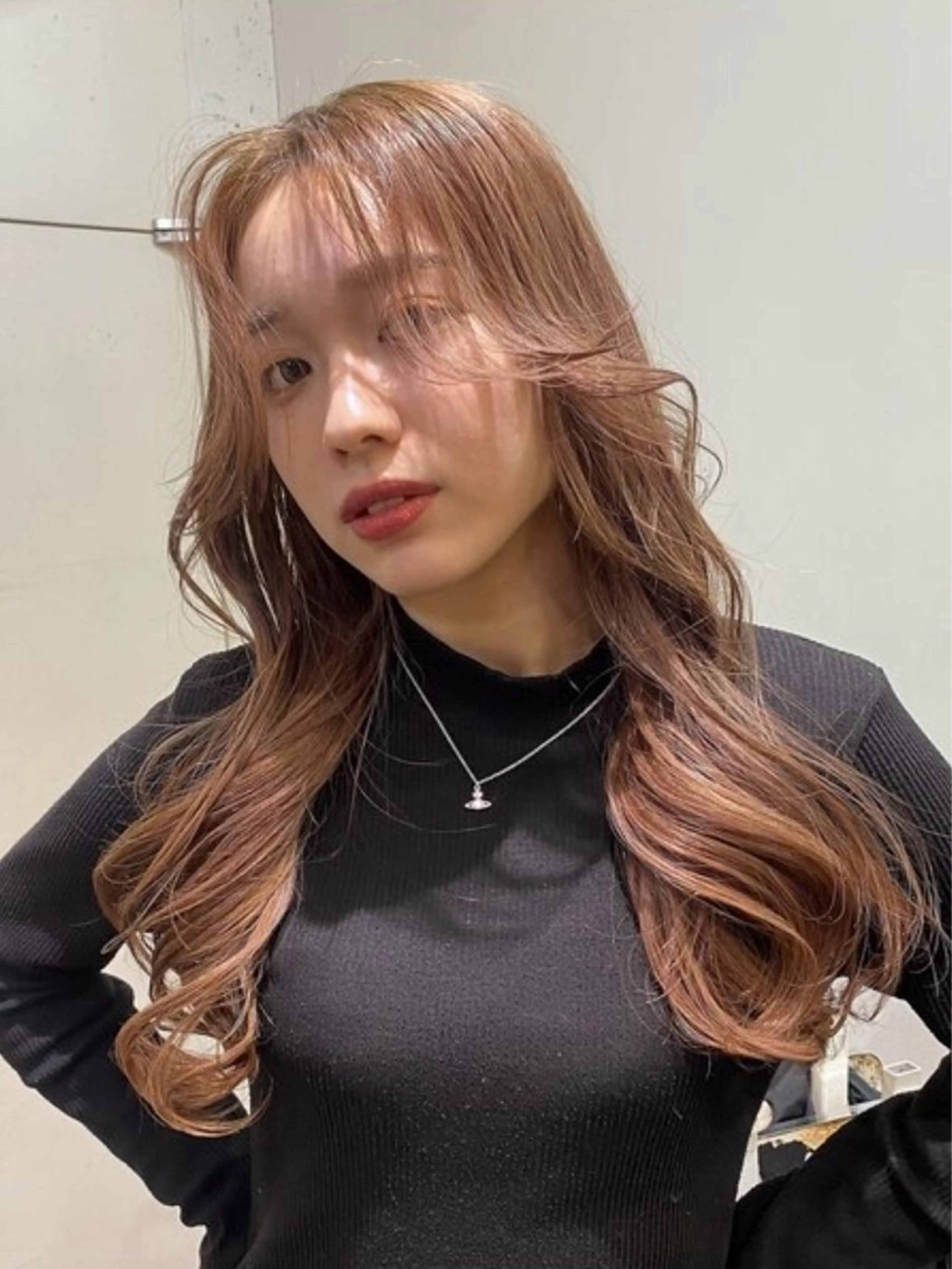 ロング 韓国レイヤー🇰🇷 🤍🎀honokaのヘアスタイル