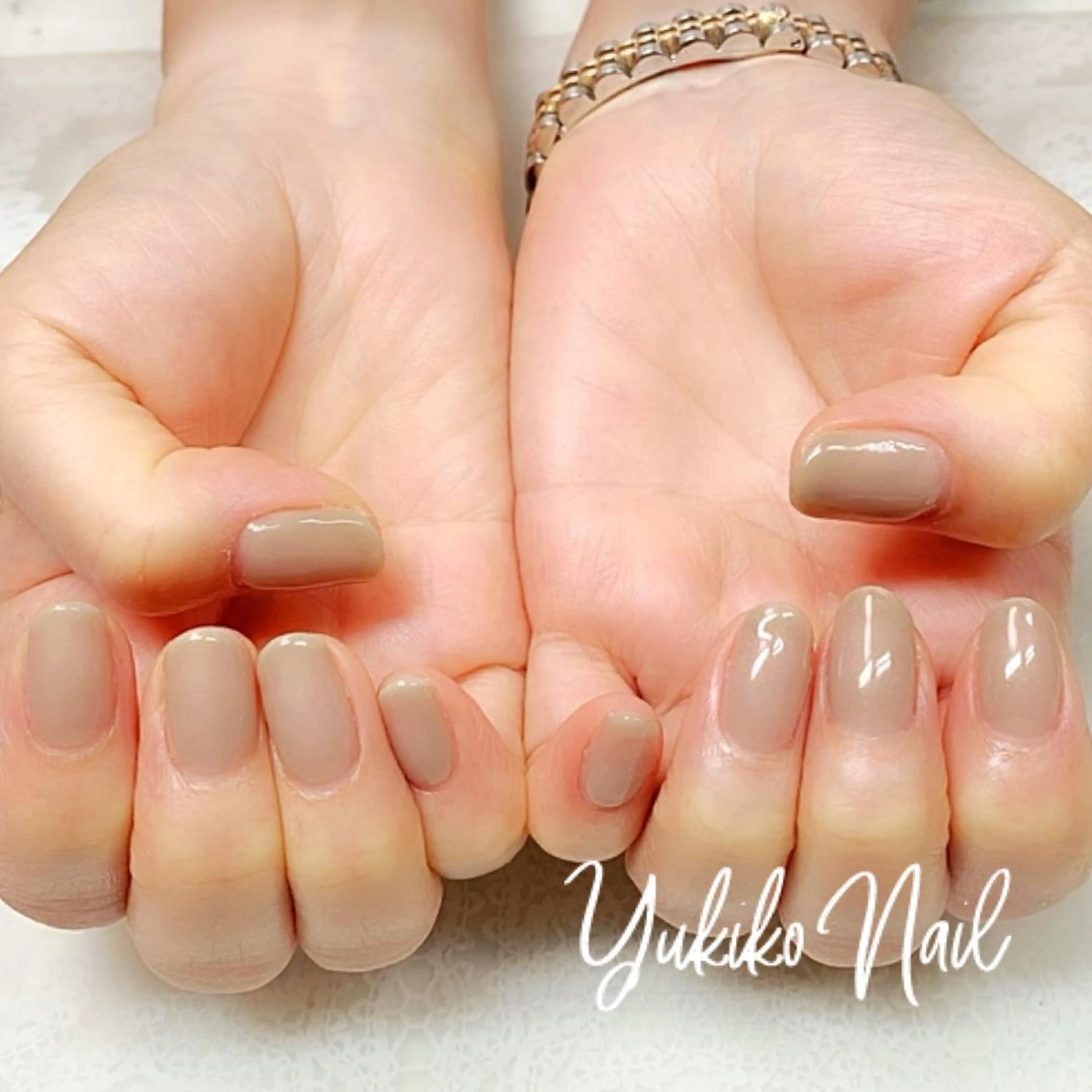 ネイル ワンカラーネイル ハンドネイル ユキコ ネイルのネイルデザイン