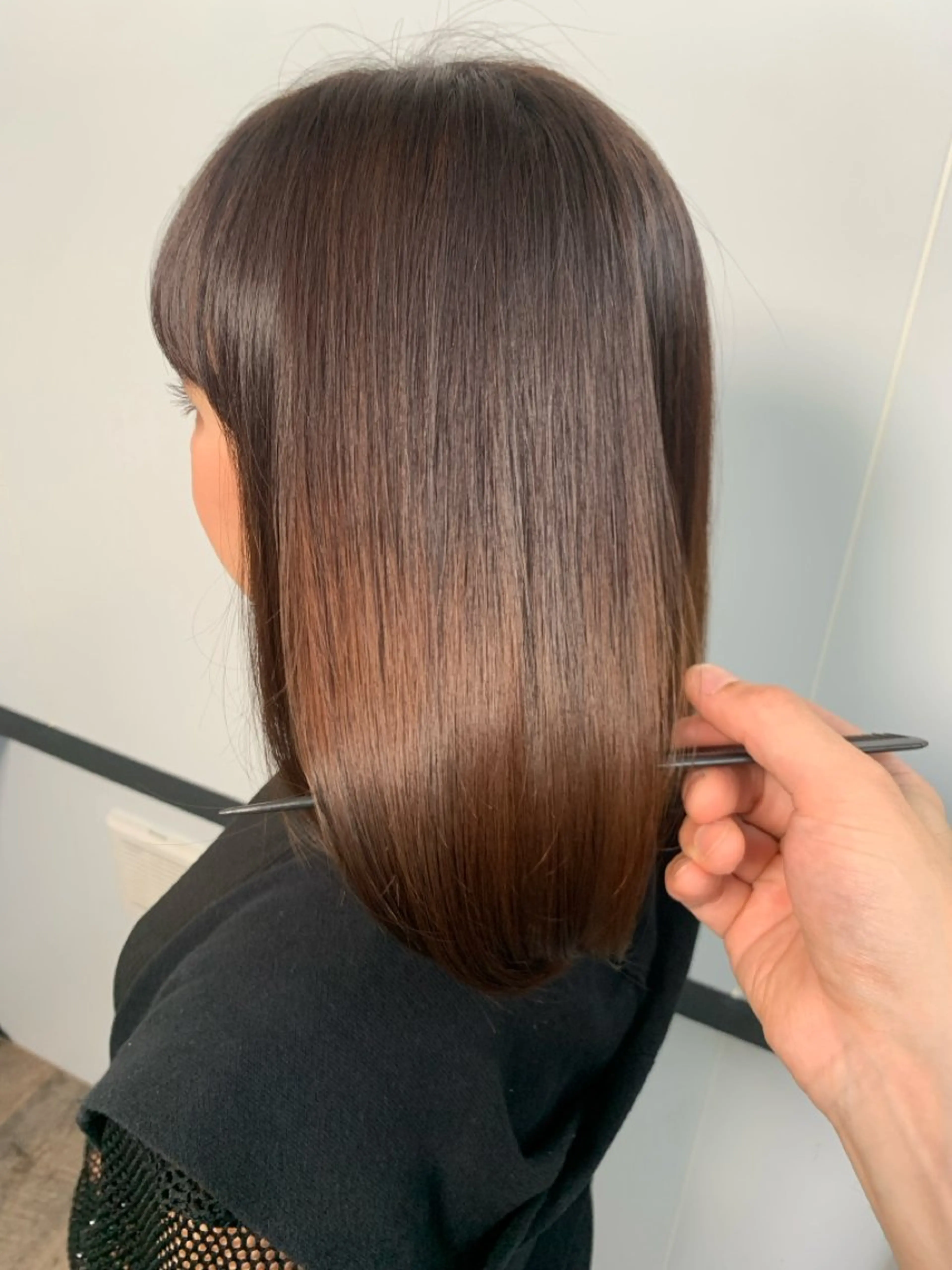 ミディアム ミディアムパーマ 髪質改善 Atelier High|用賀 髪質改善 プライベート美容室所属・Atelier Highのその他イメージ