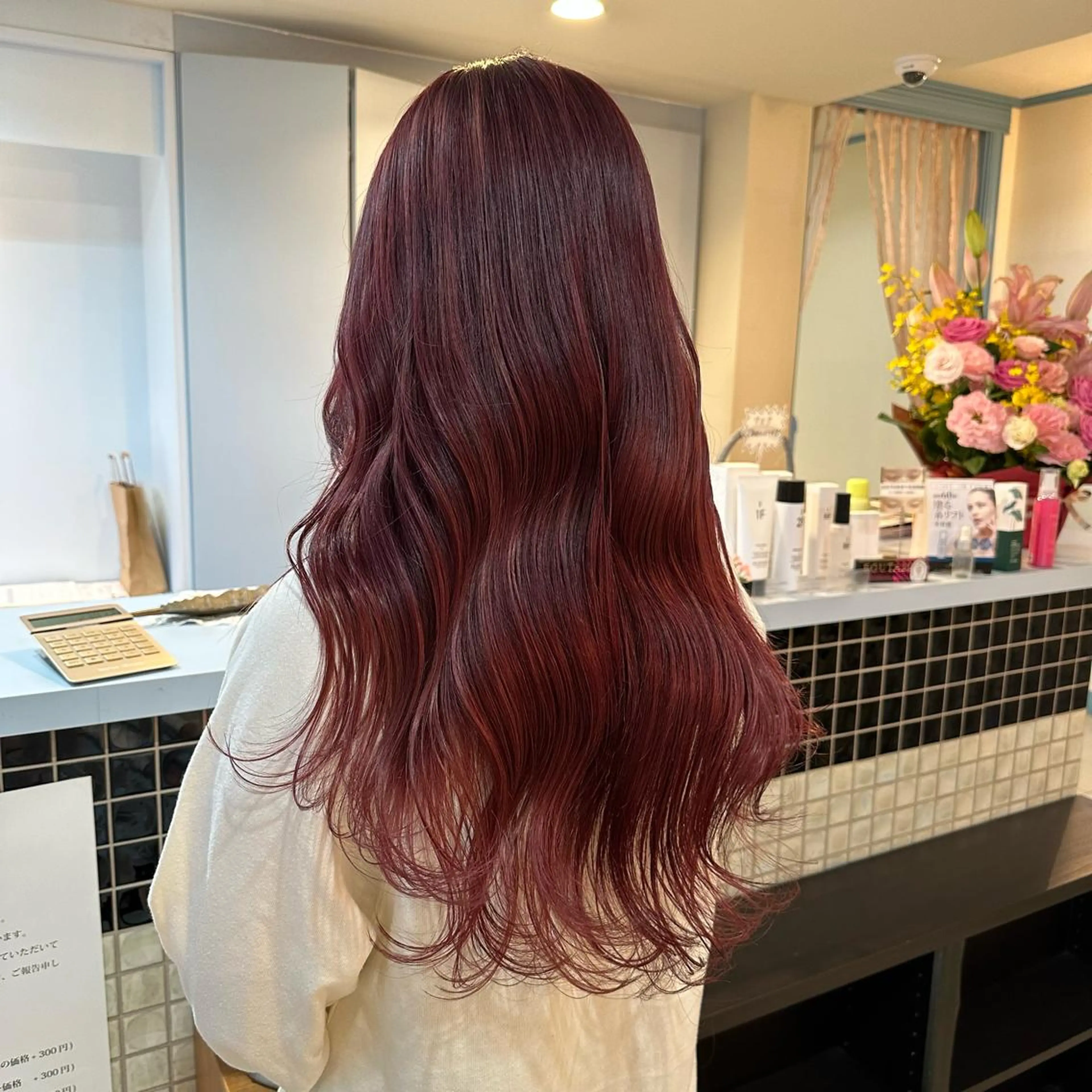 ⛓️カット＋ブリーチカラー＋全体カラー＋艶トリートメント⛓️の写真