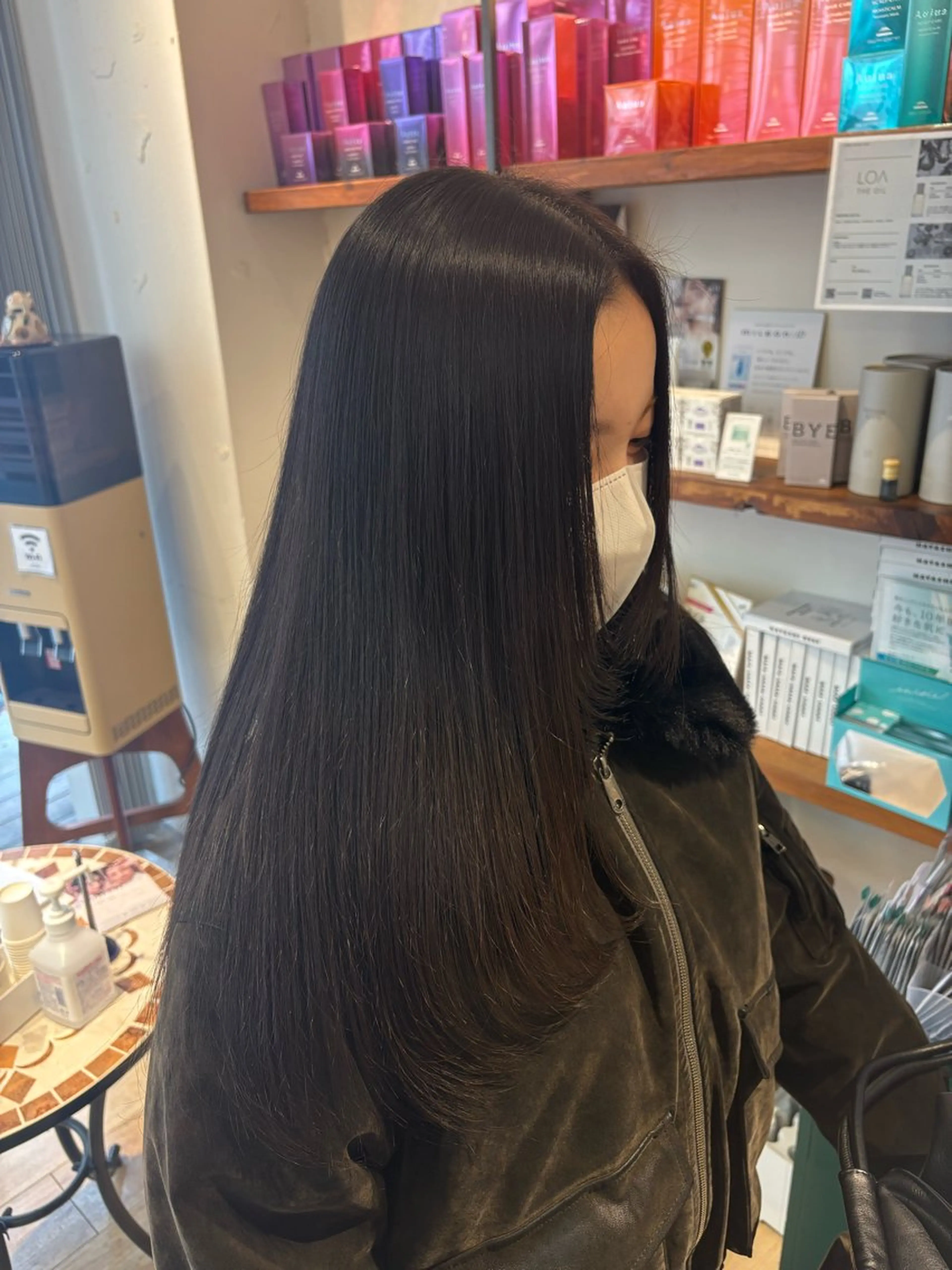 ロング カラー ヘアカラー 透明感カラー 🧚‍♂️さえのヘアスタイル