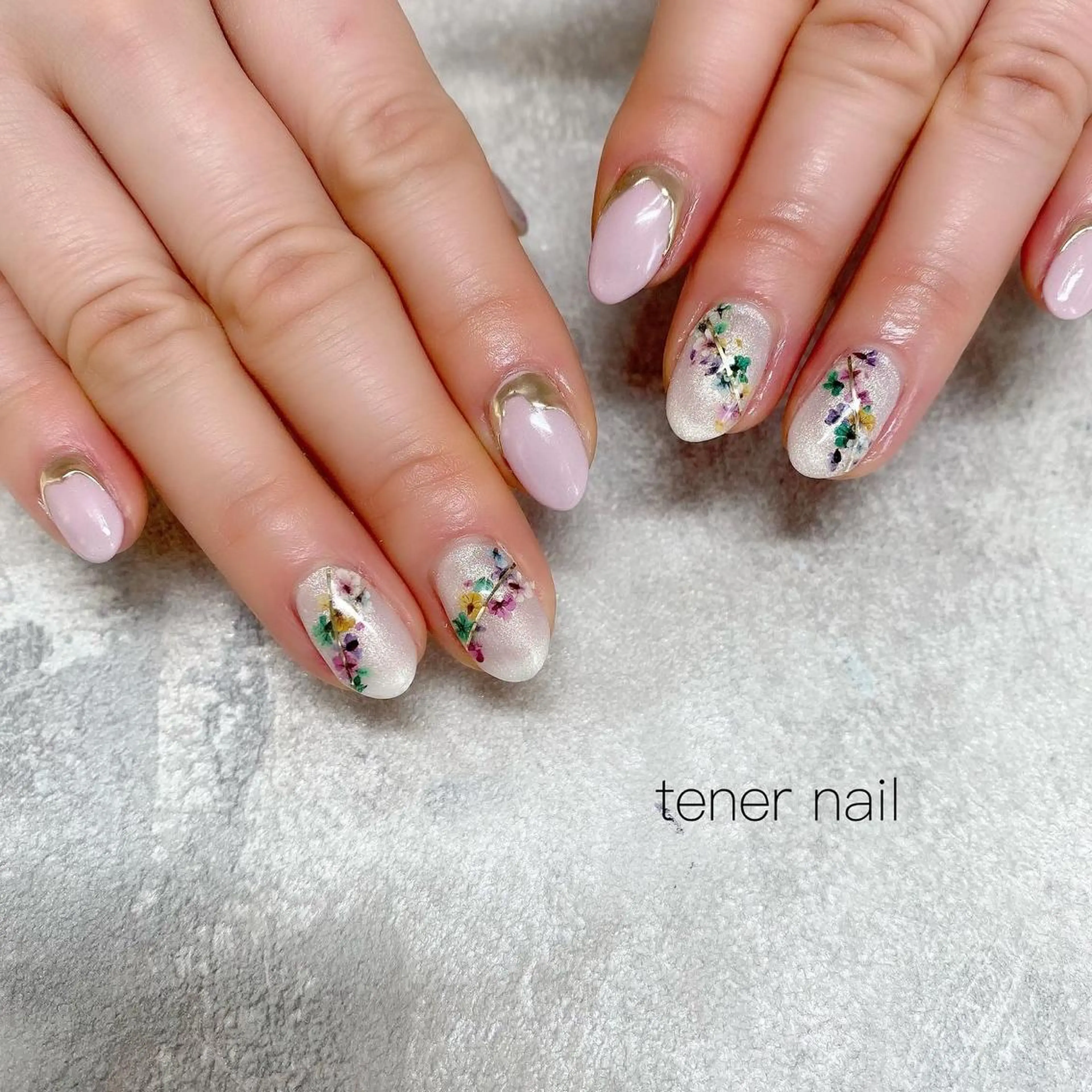 ネイル フラワーネイル テネルネイル tener nailのネイルデザイン