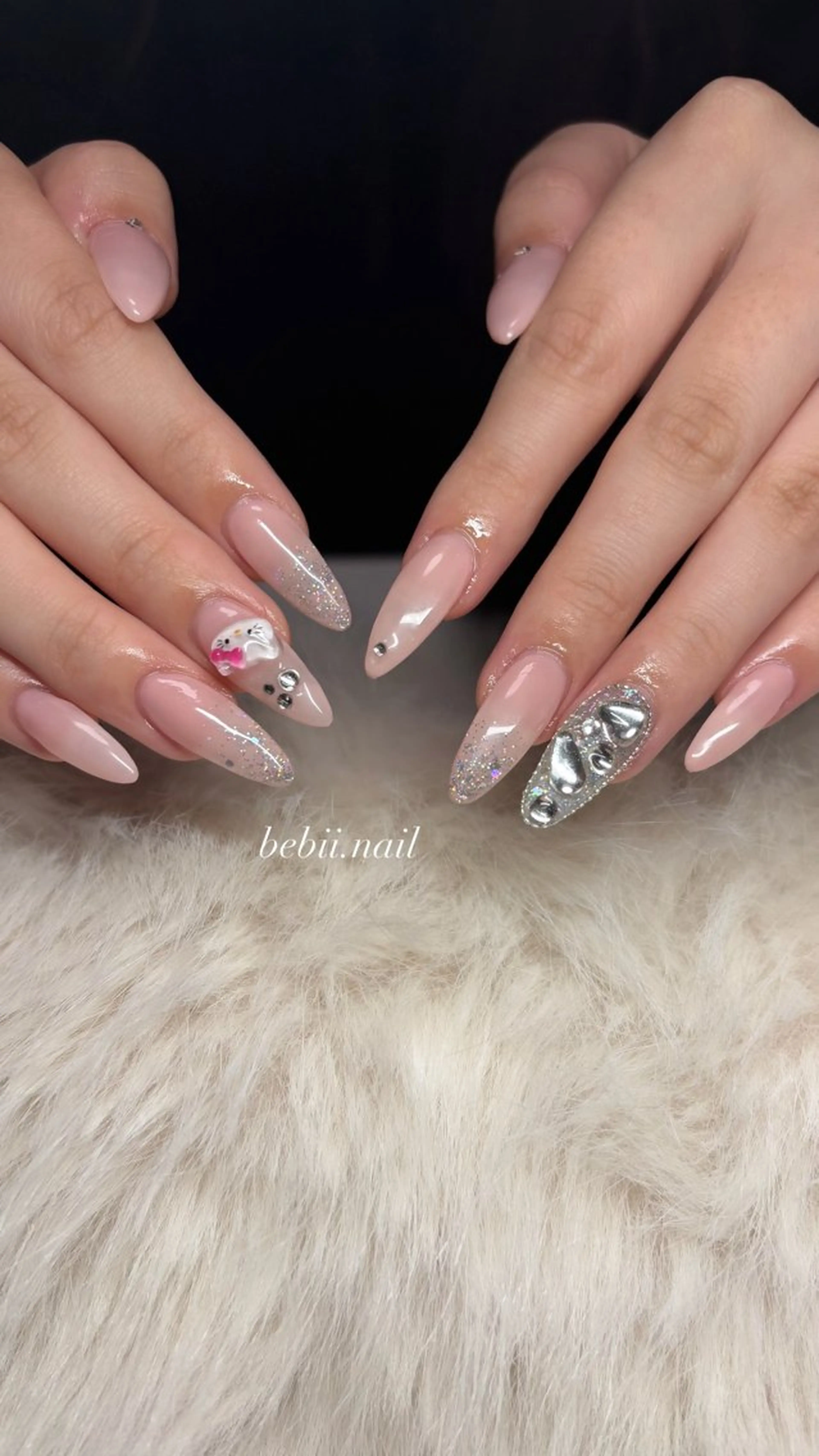 長さだし込 おまかせデザイン➰🤍の写真