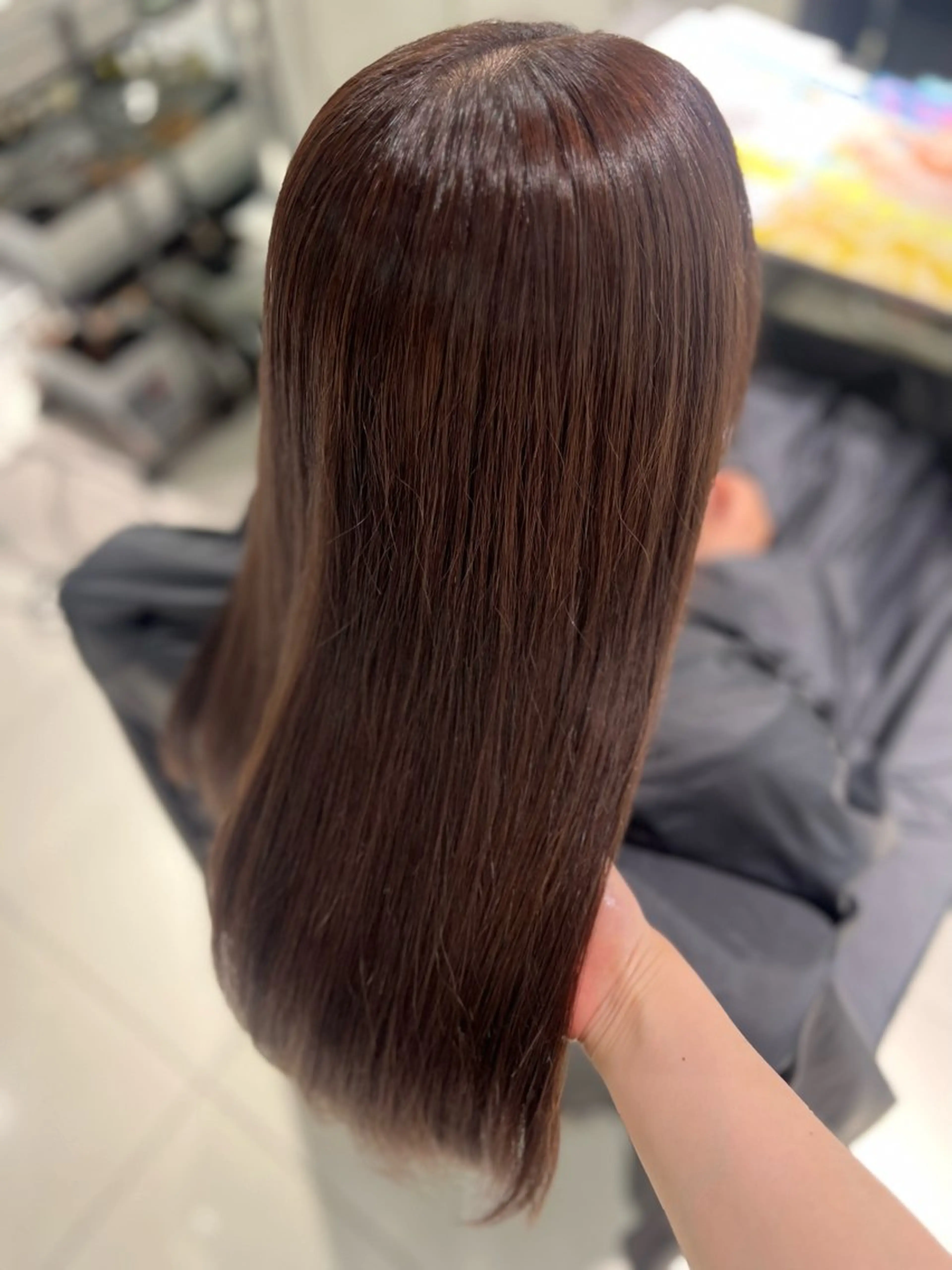 ロング カラー ベージュカラー ブリーチ ブラウンカラー ブラウンベージュ 🧊🪞透明感カラー himeのヘアスタイル