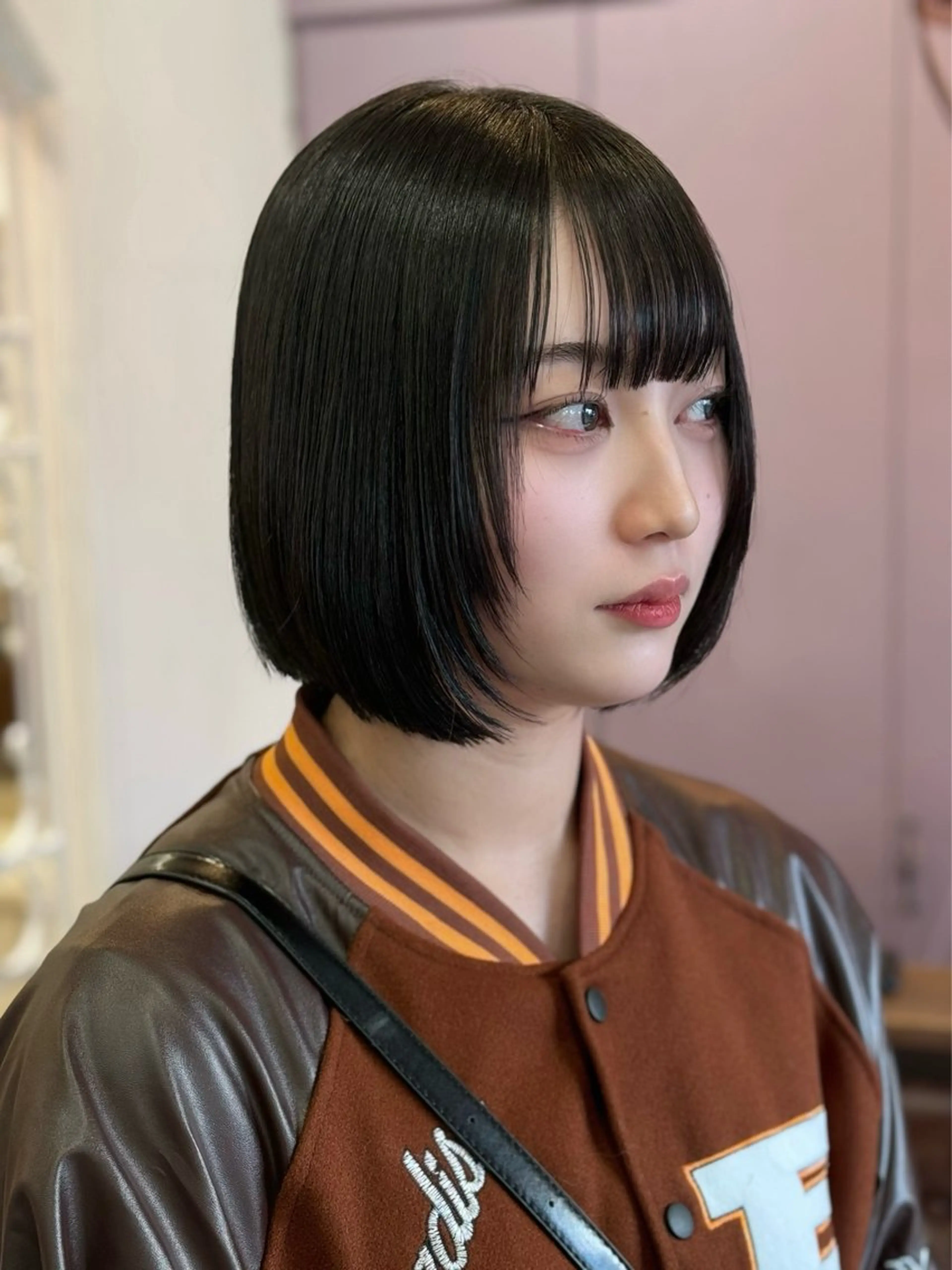 ショート ボブ ウルフ/レイヤー /髪質改善　ナユタのヘアスタイル