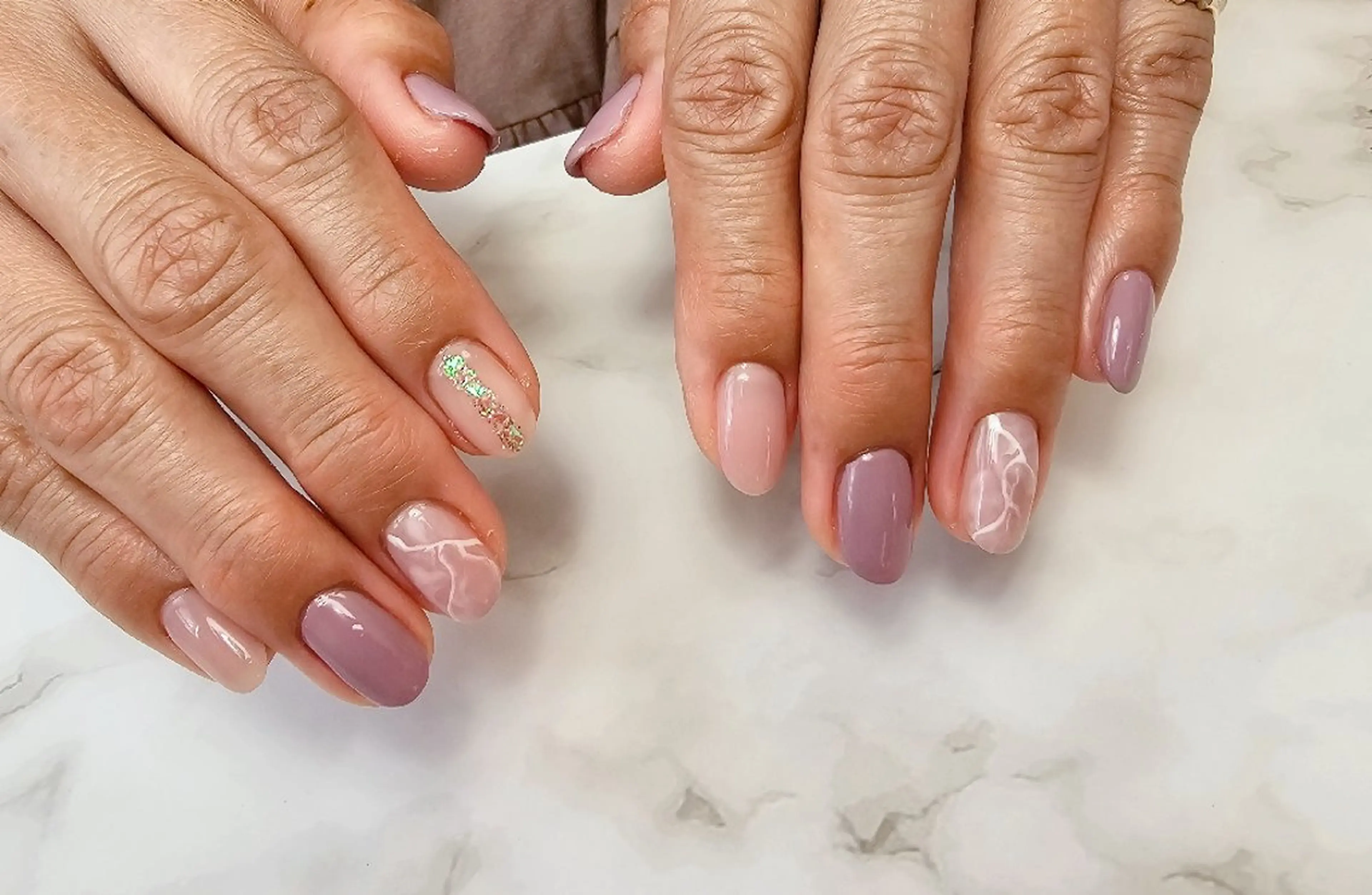 ネイル ニュアンスネイル Chika  Nail MIRAIのネイルデザイン