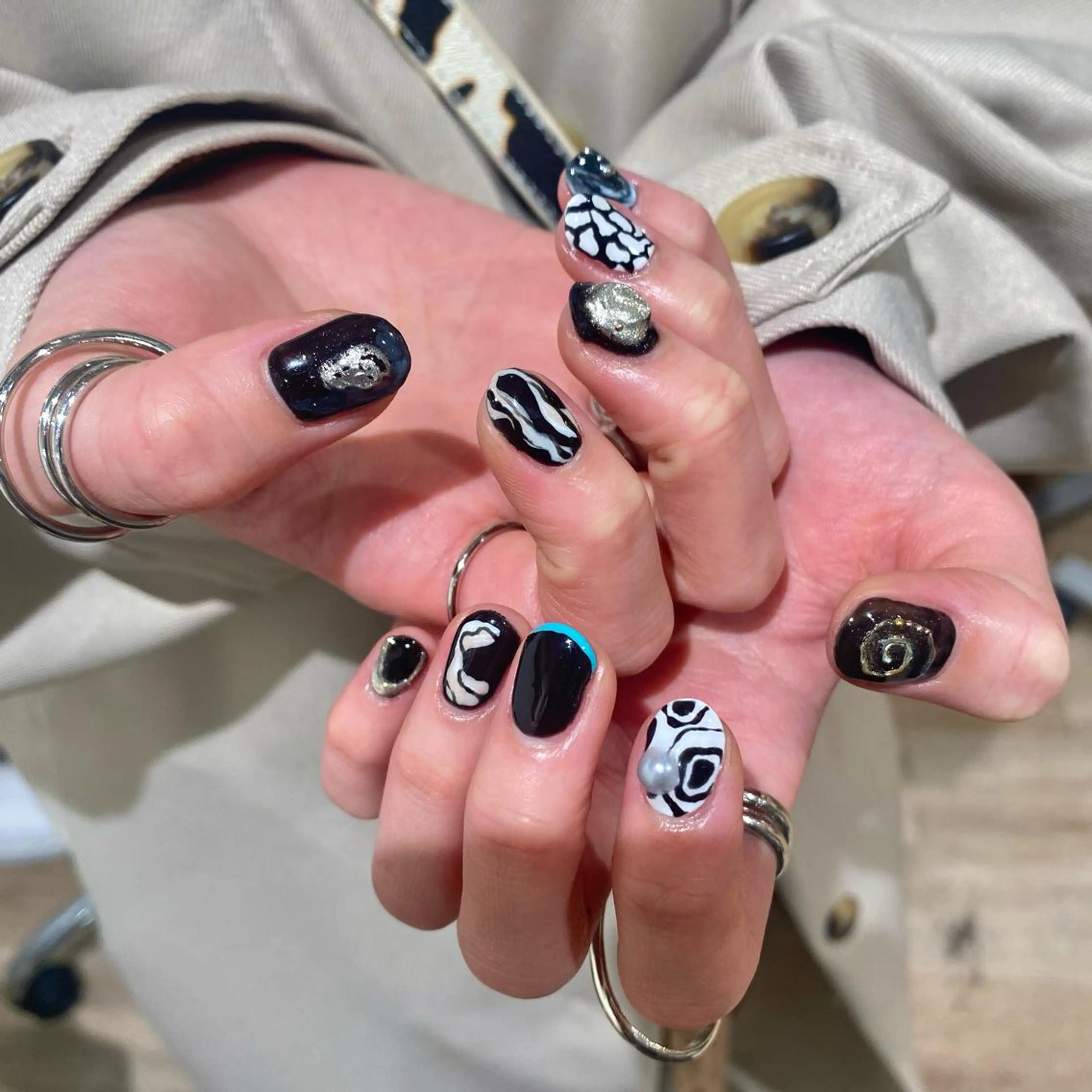 ネイル niconail 🧣ayu 📍烏山のネイルデザイン