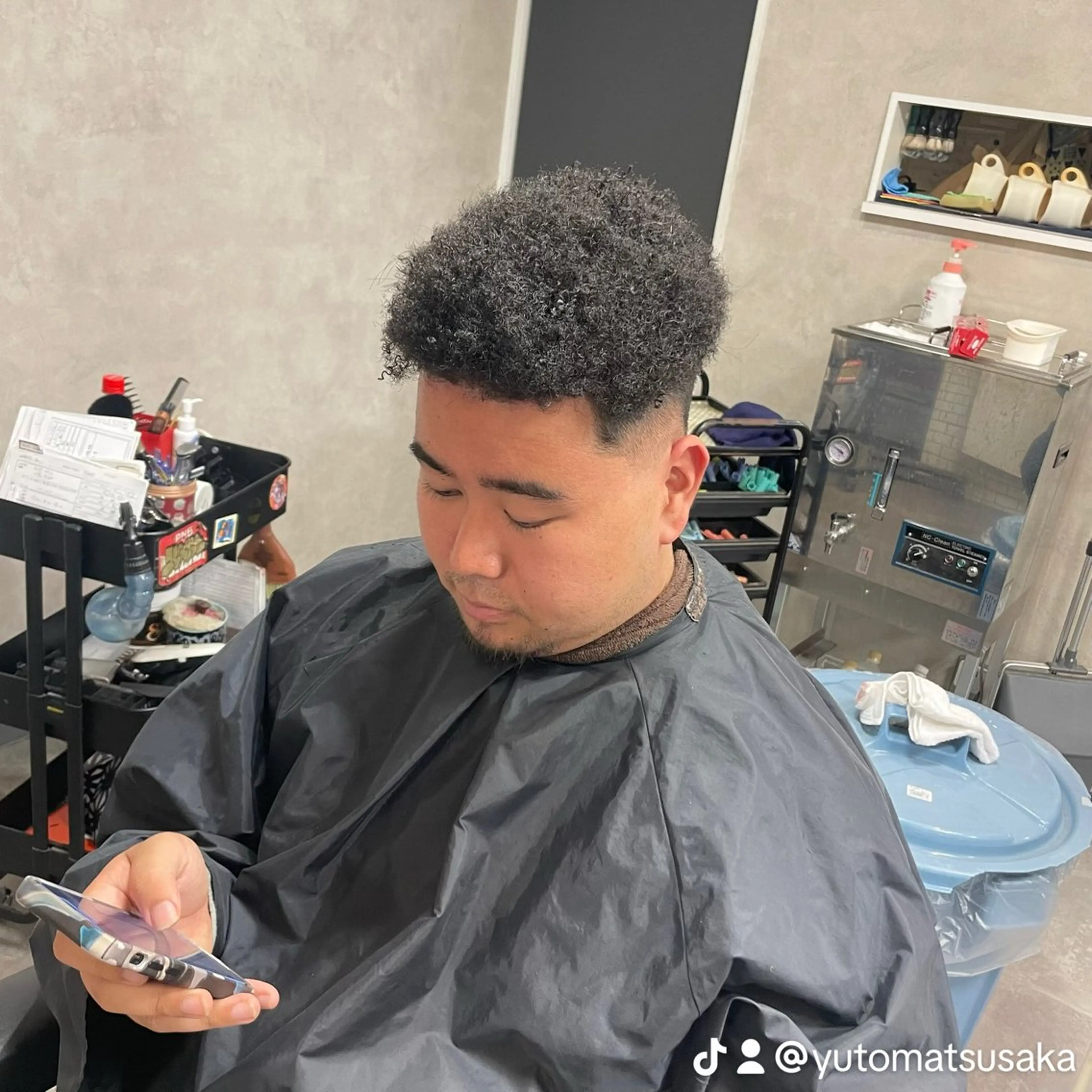 メンズ 松坂 祐斗のヘアスタイル