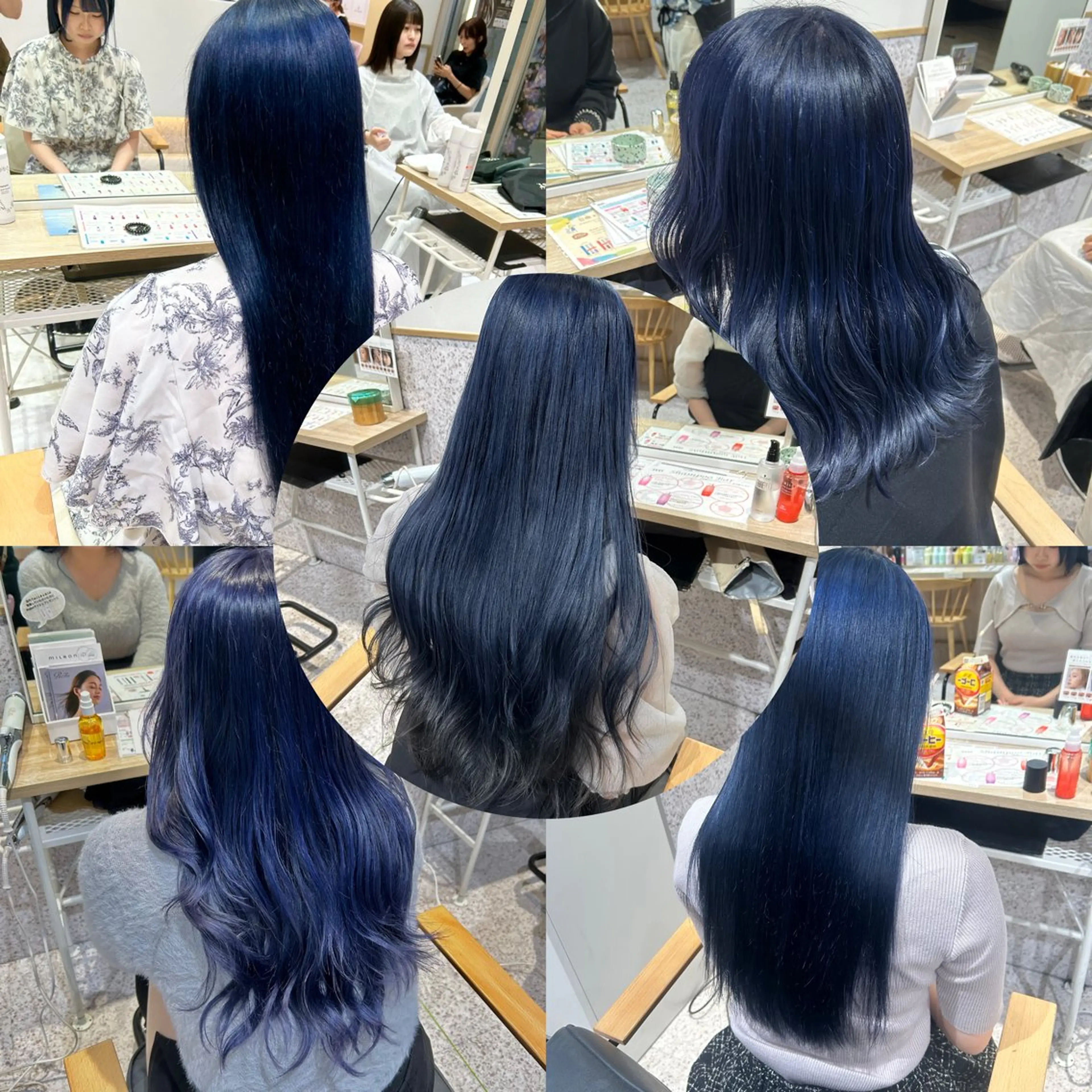 🦋寒色カラー🦋トリートメント付き🌙(ブリーチあり)の写真