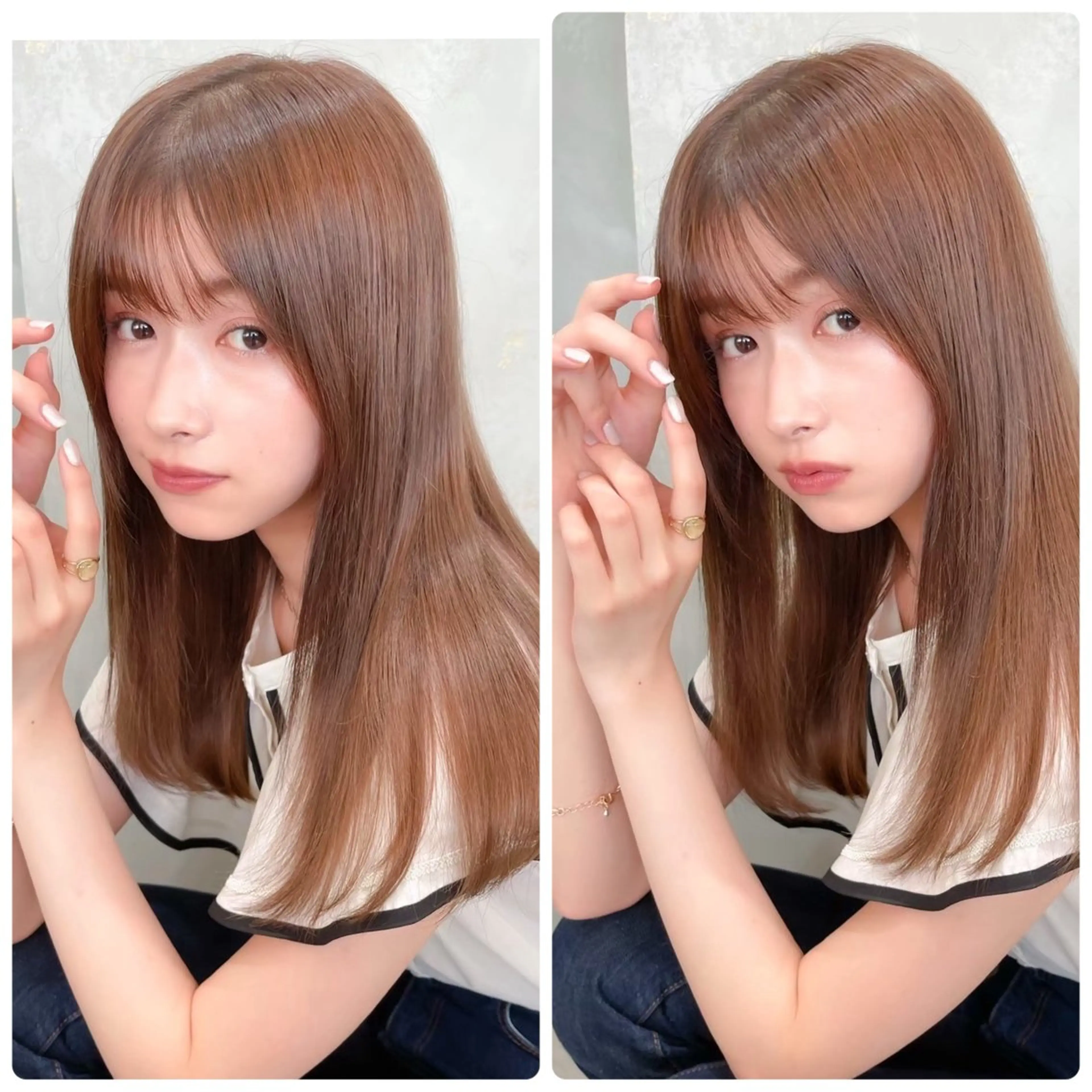 ロング ヘアカラー トリートメント モデル様募集中✨/ HIROTOのヘアスタイル