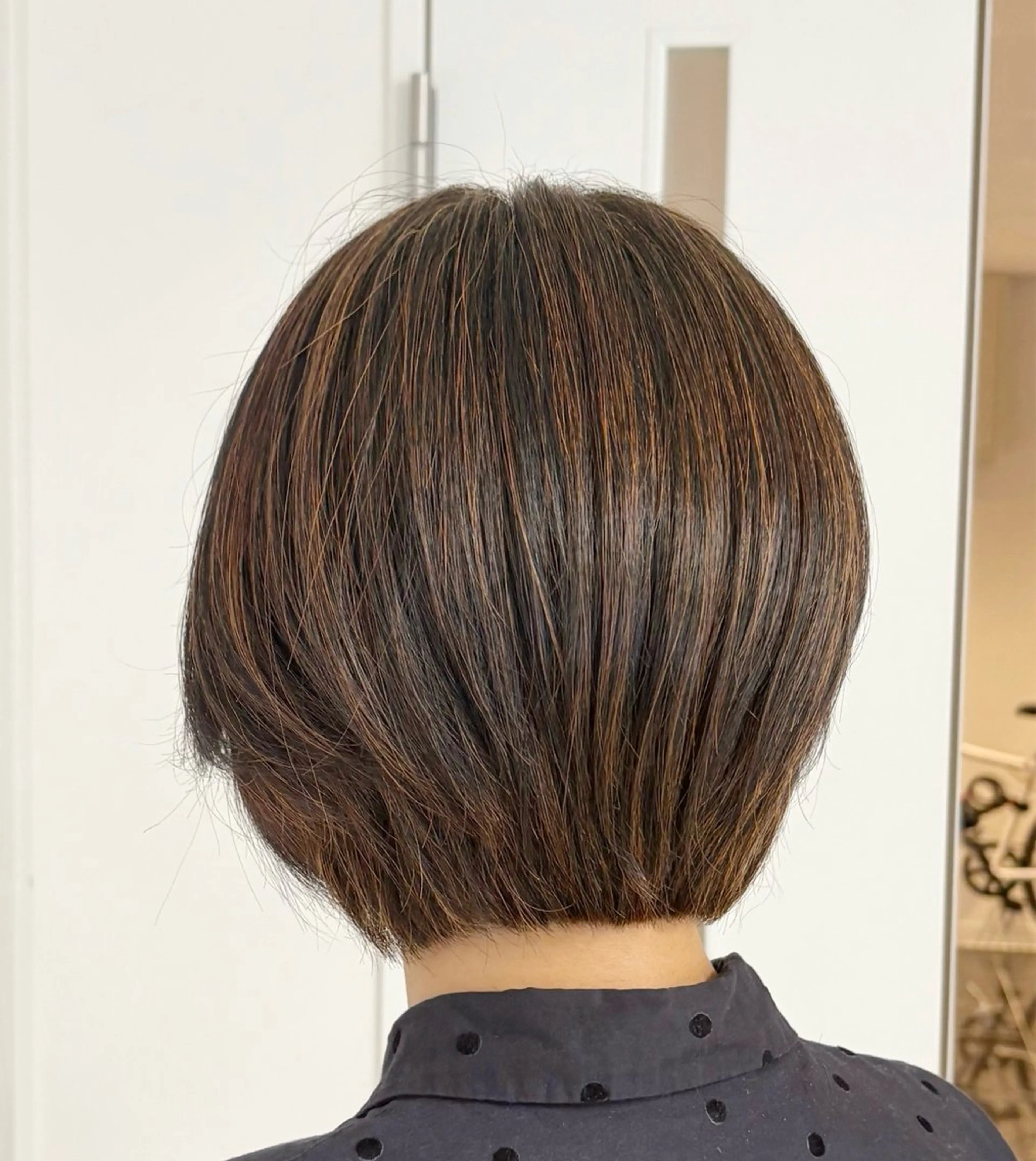 ミディアム 麥生田 秀太のヘアスタイル