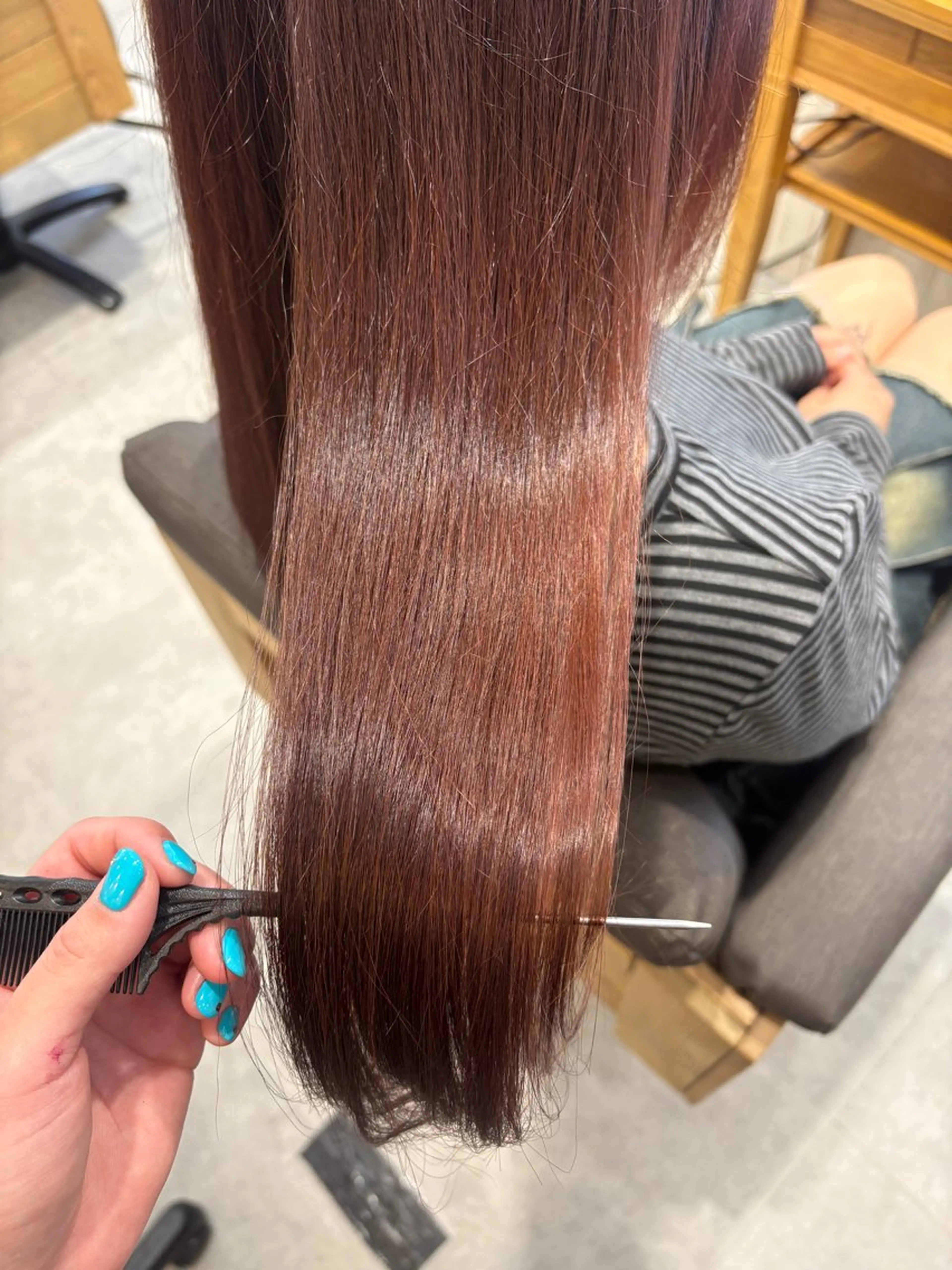 カラー ヘアカラー 中山 江美香のヘアスタイル