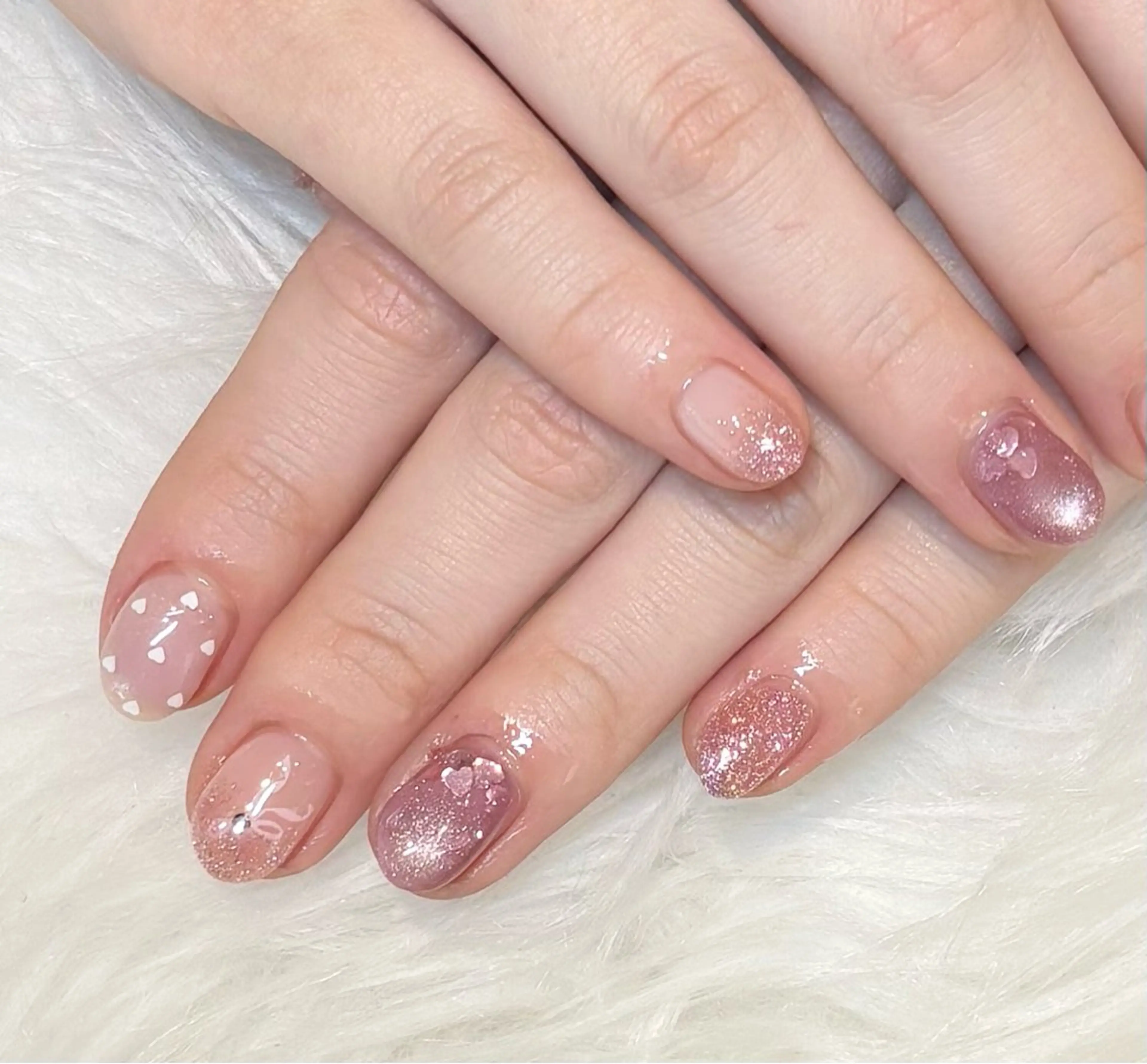 ネイル 亀山 ゆらのネイルデザイン