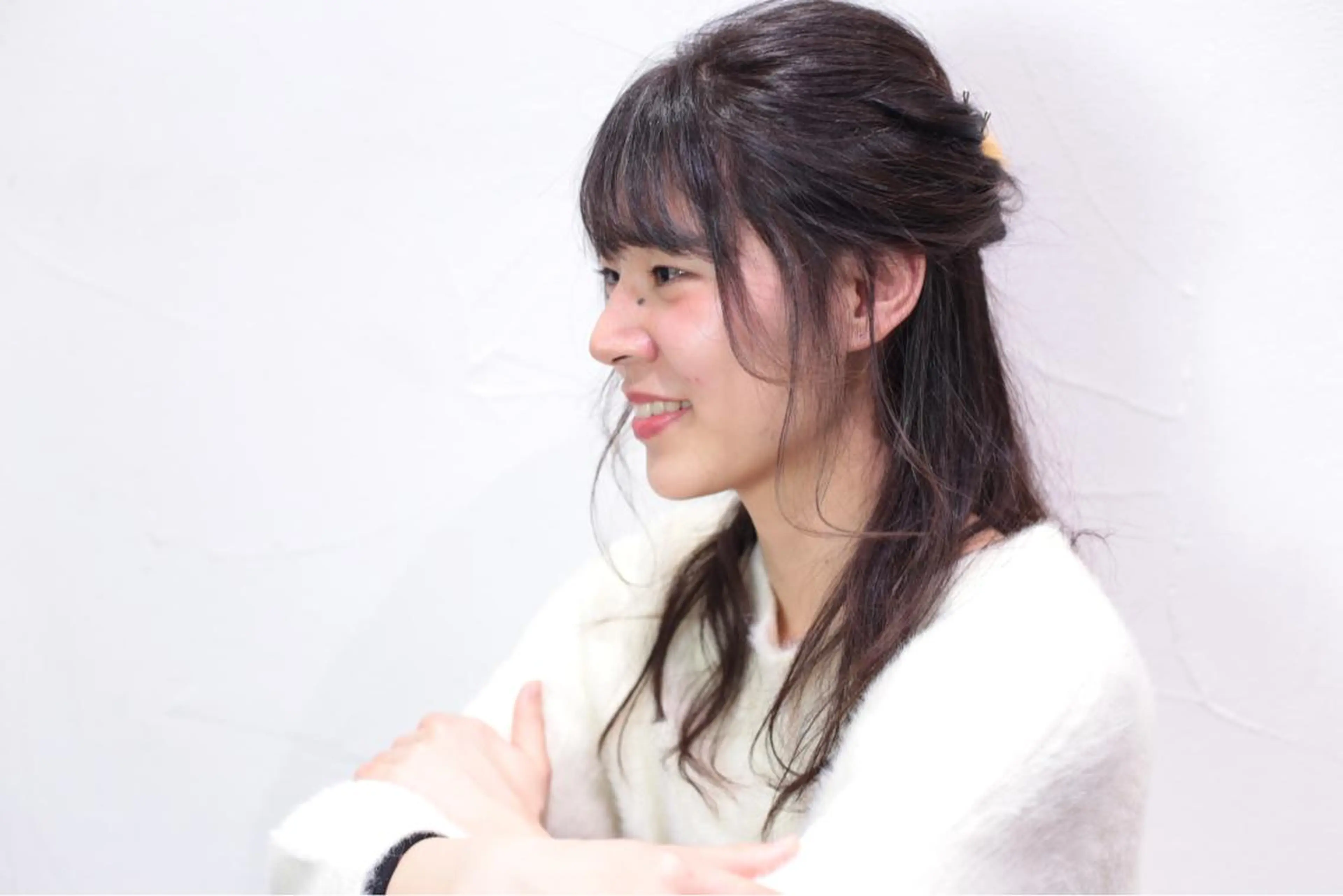 ロング カラー ヘアアレンジ ミドウチ アヤカのヘアスタイル