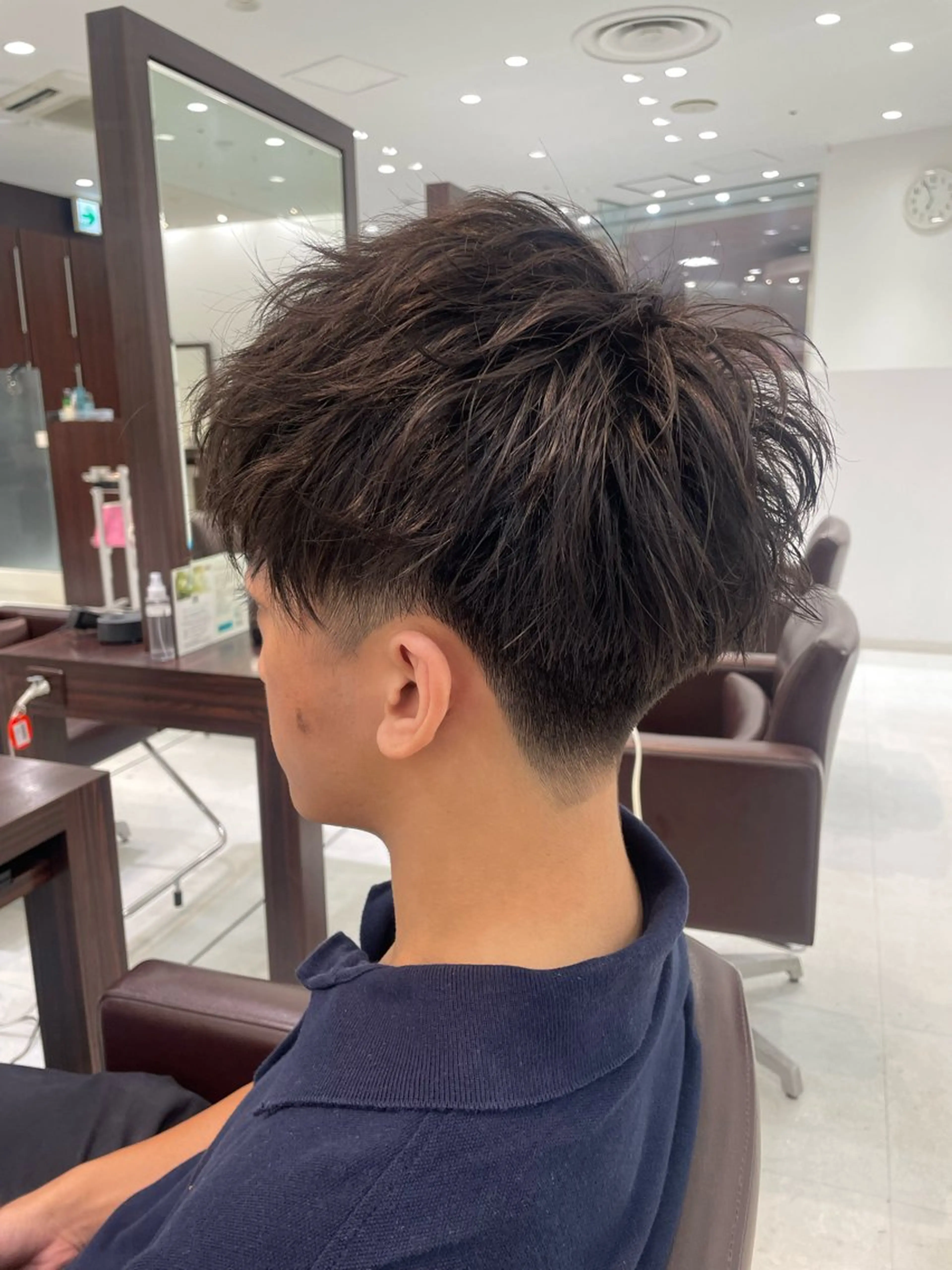 ショート メンズ マッシュ ショートヘア 【千葉駅南口歩1分】 MAKAのヘアスタイル