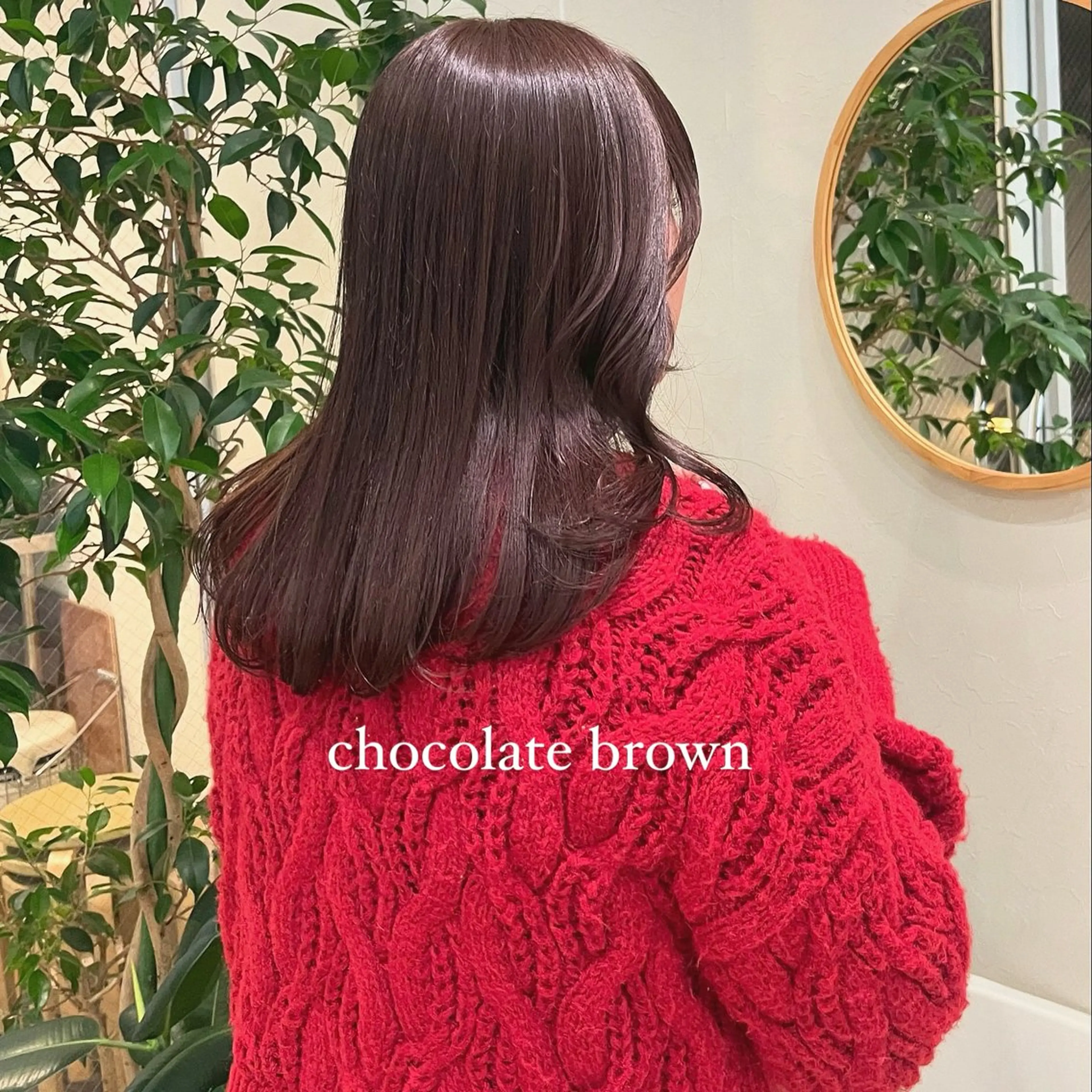 ミディアム カラー カット トリートメント SiLO yuri andoのヘアスタイル