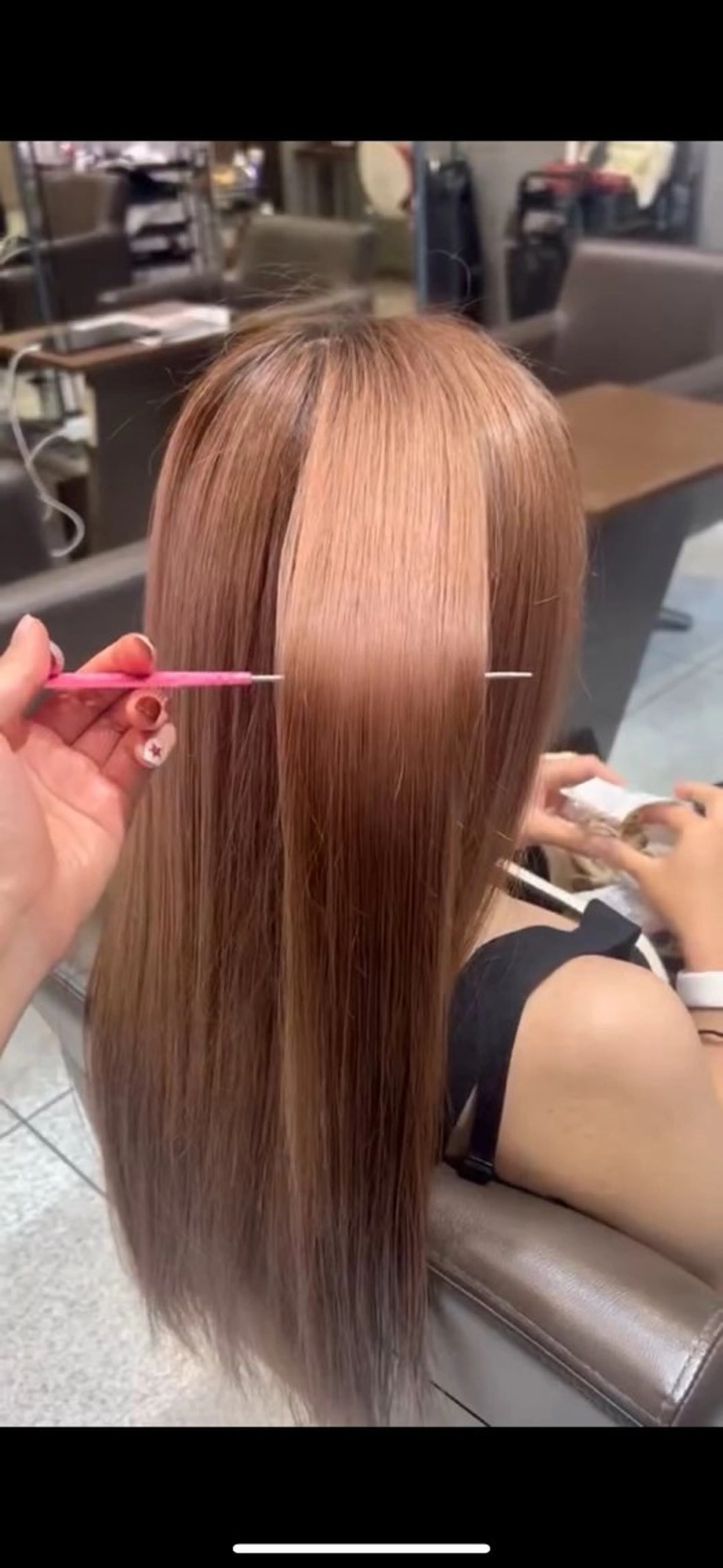 ロング カラー 長濵 千奈 / Index茗荷谷のヘアスタイル