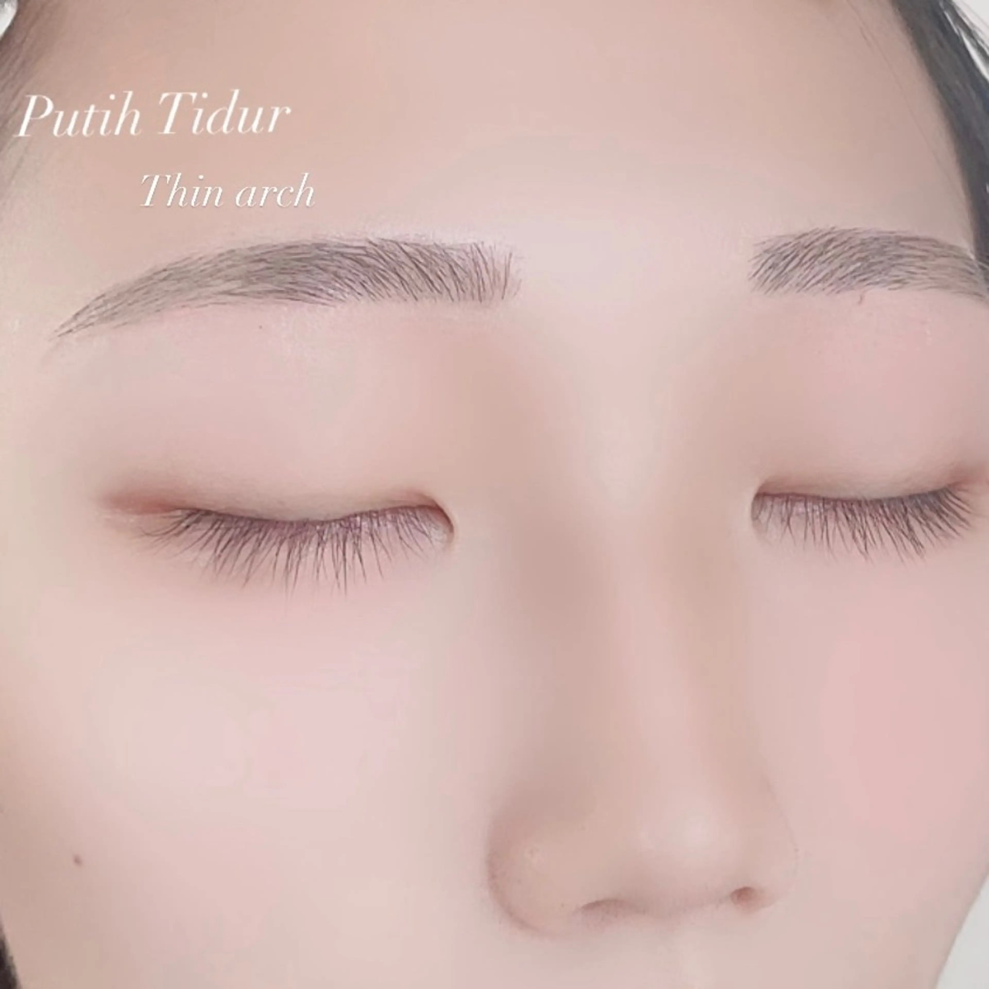 アイブロウ 眉毛ワックス脱毛 片桐 星のマツエク・マツパデザイン