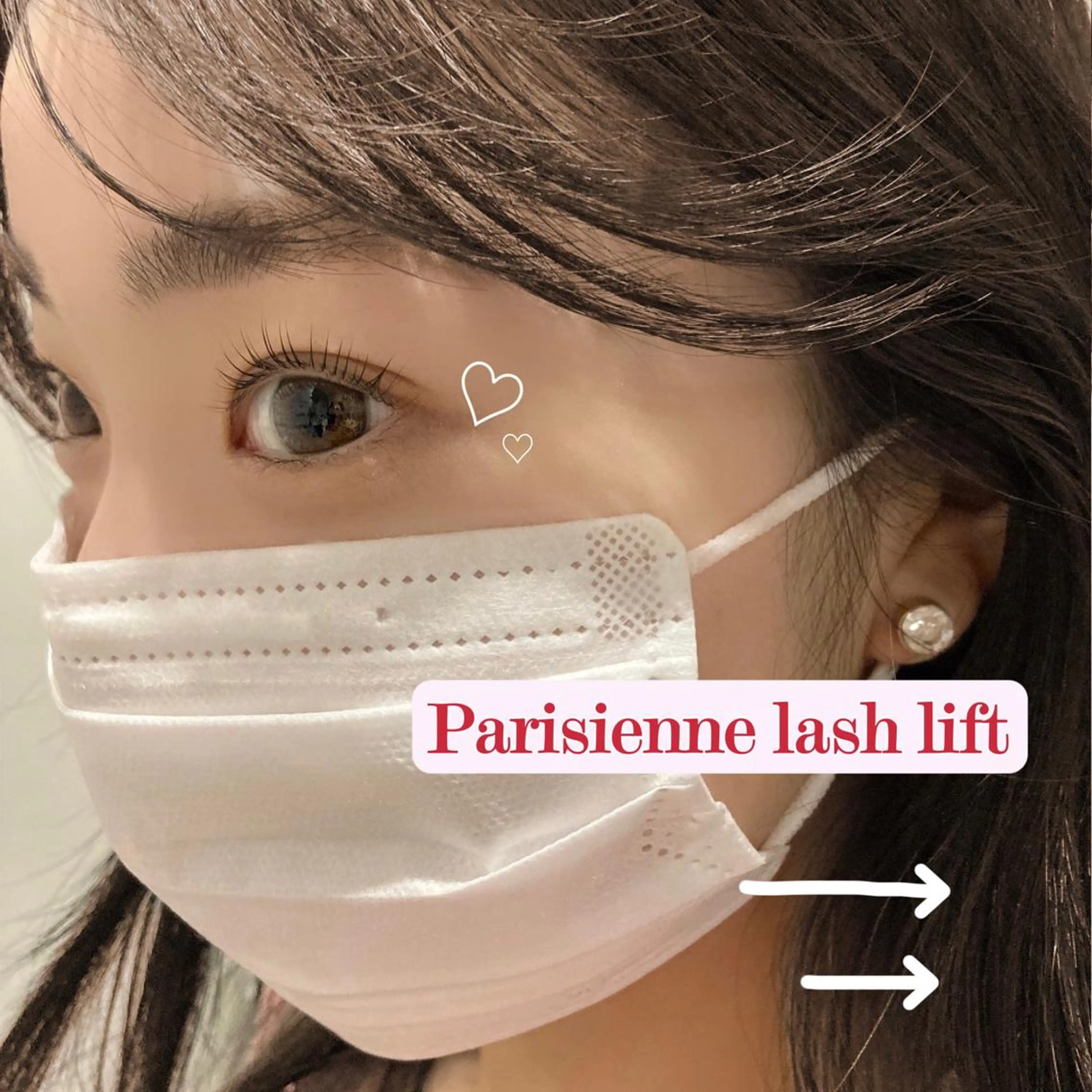 マツエク・マツパ パリジェンヌラッシュリフト 노ㅇㅏ 🏹♡のマツエク・マツパデザイン