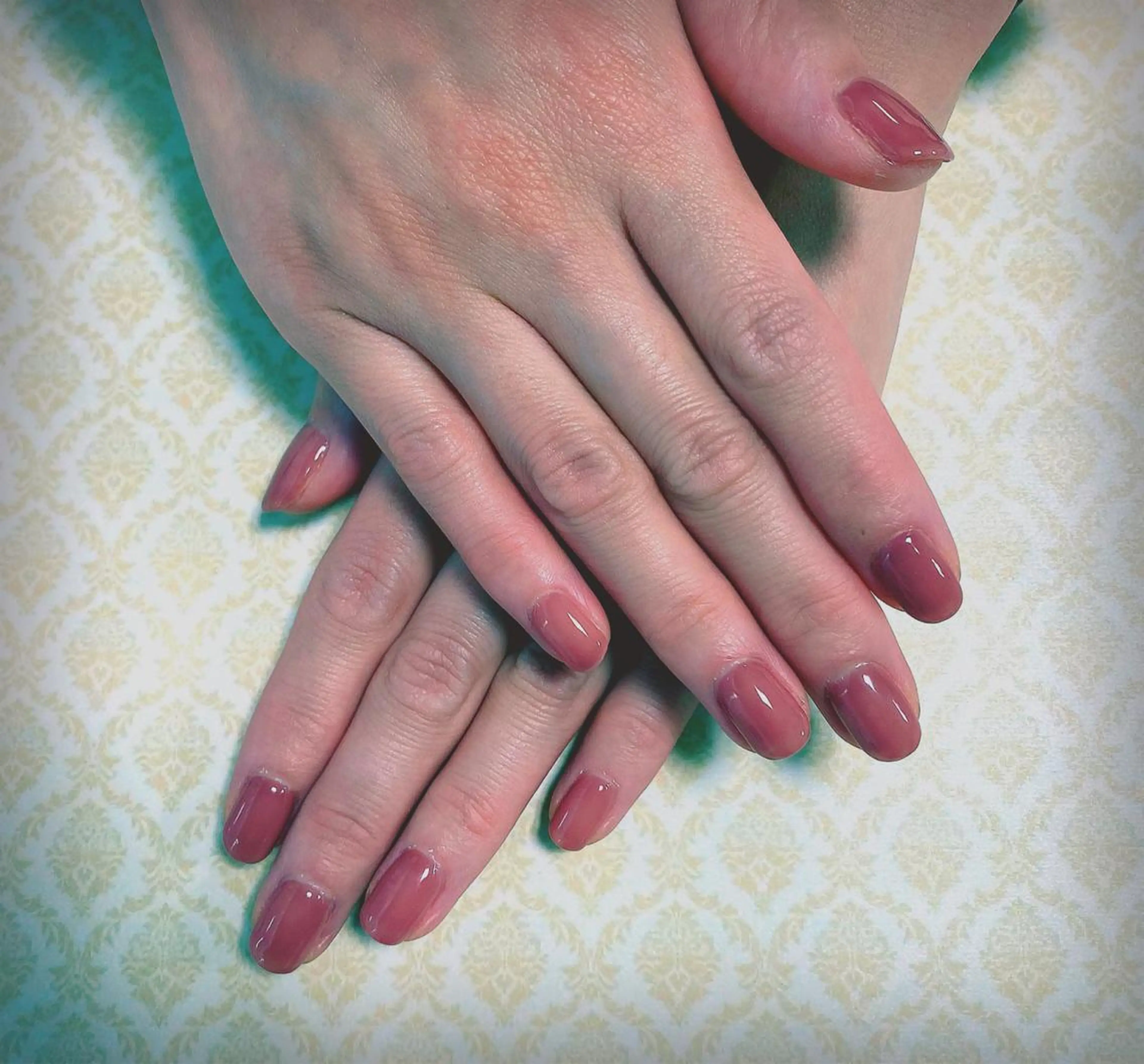 ネイル ワンカラーネイル AlohaKapi Kazueのネイルデザイン