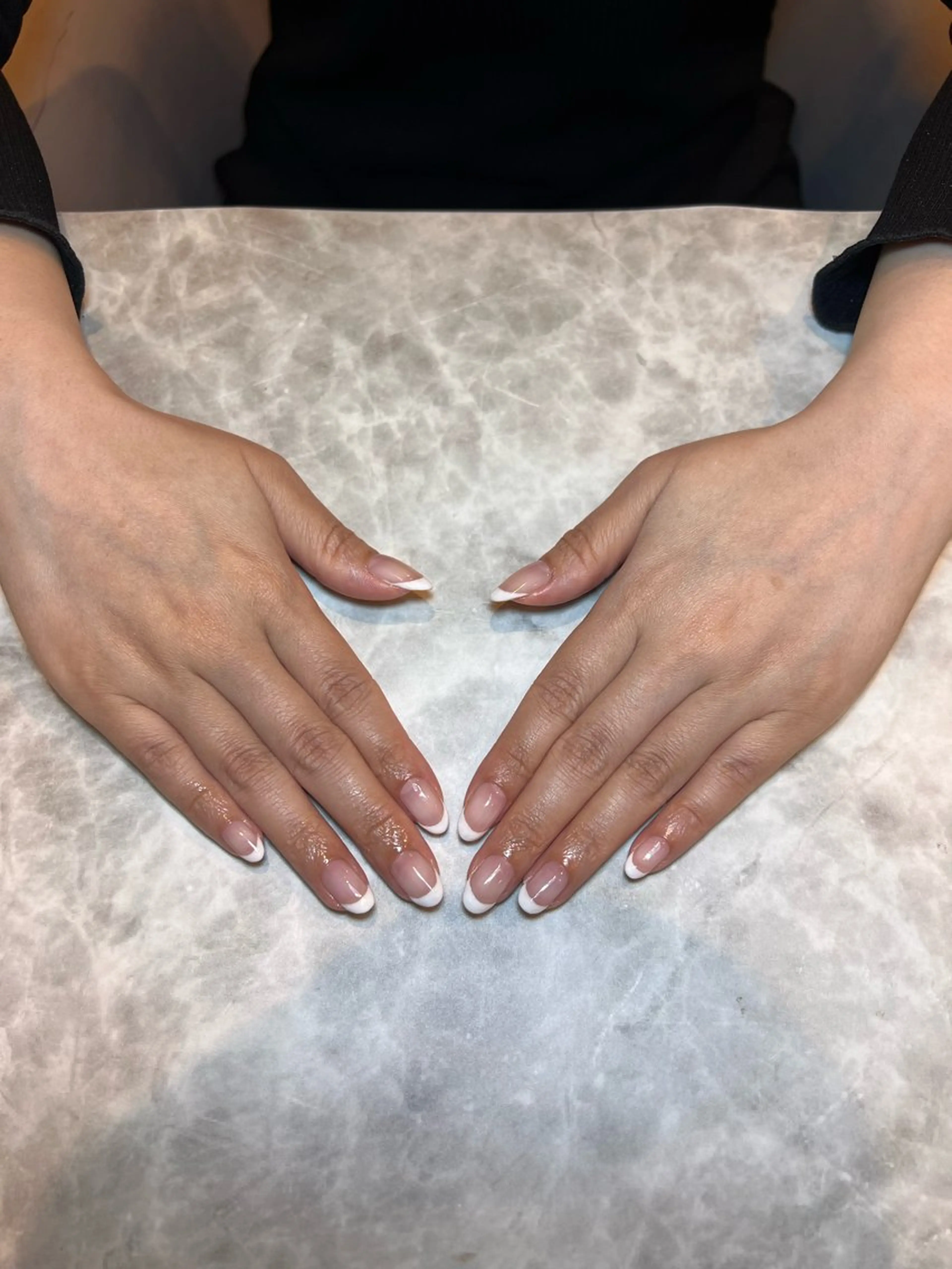 ネイル フレンチネイル KANOネイリスト/ UNELMA天神のネイルデザイン