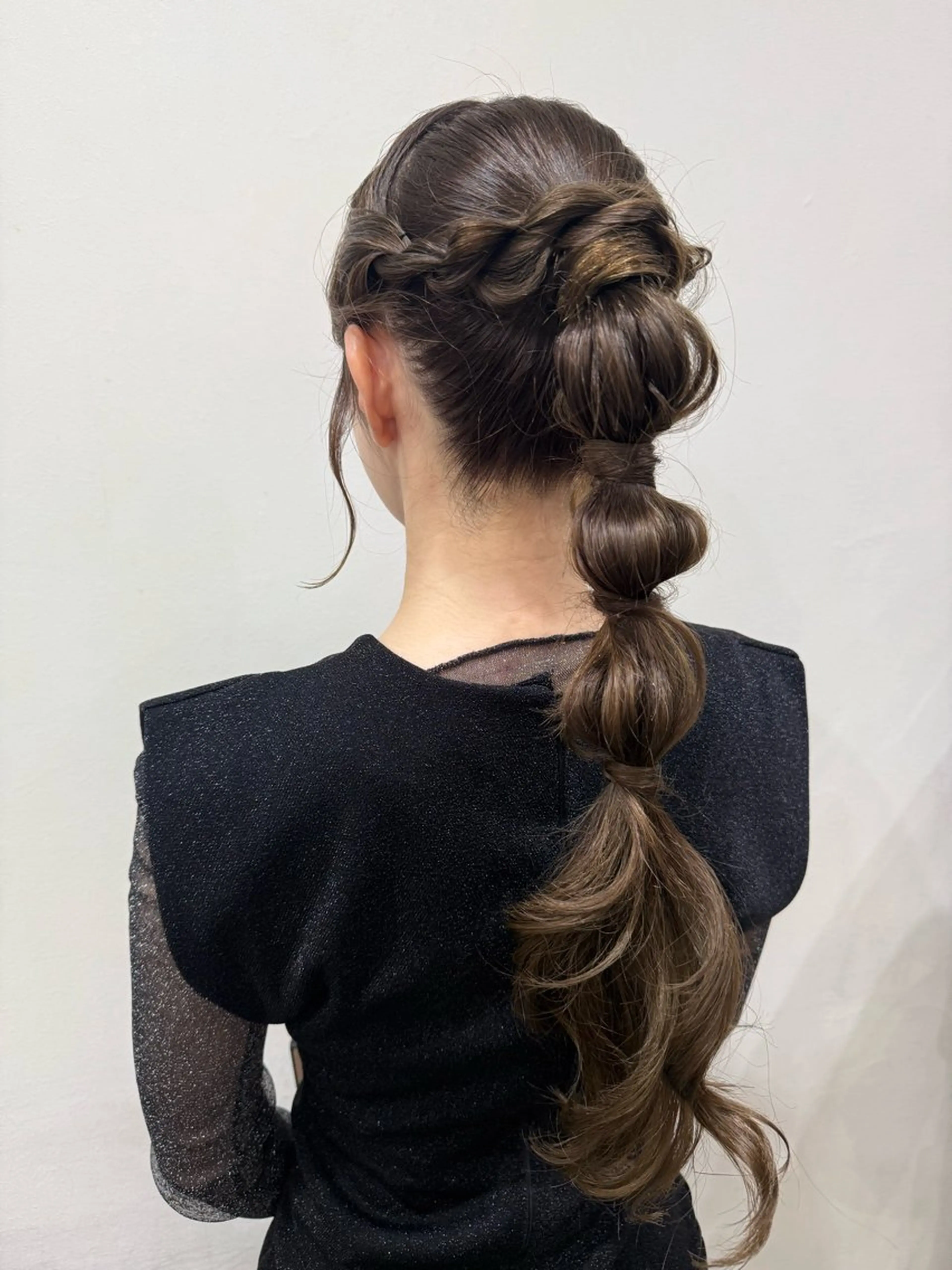 ロング ヘアアレンジ ヘアセット 韓国風パーマ/ヘア セット/店長みづきのヘアスタイル