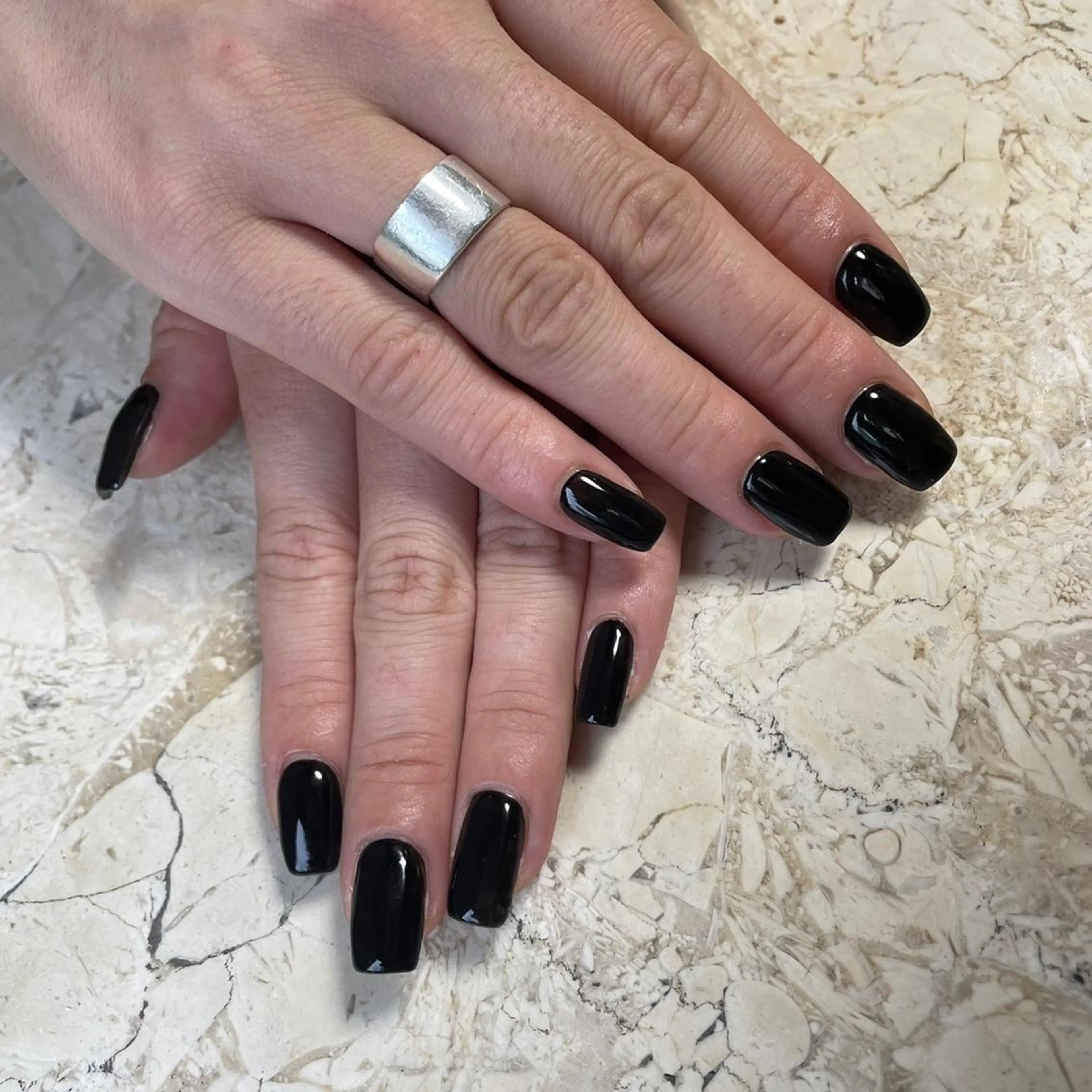 ネイル アートネイル ジェルネイル 韓国ネイル 持ち込み ワンカラーネイル ハンドネイル nail salon mieux(ミュー)のマツエク・マツパデザイン