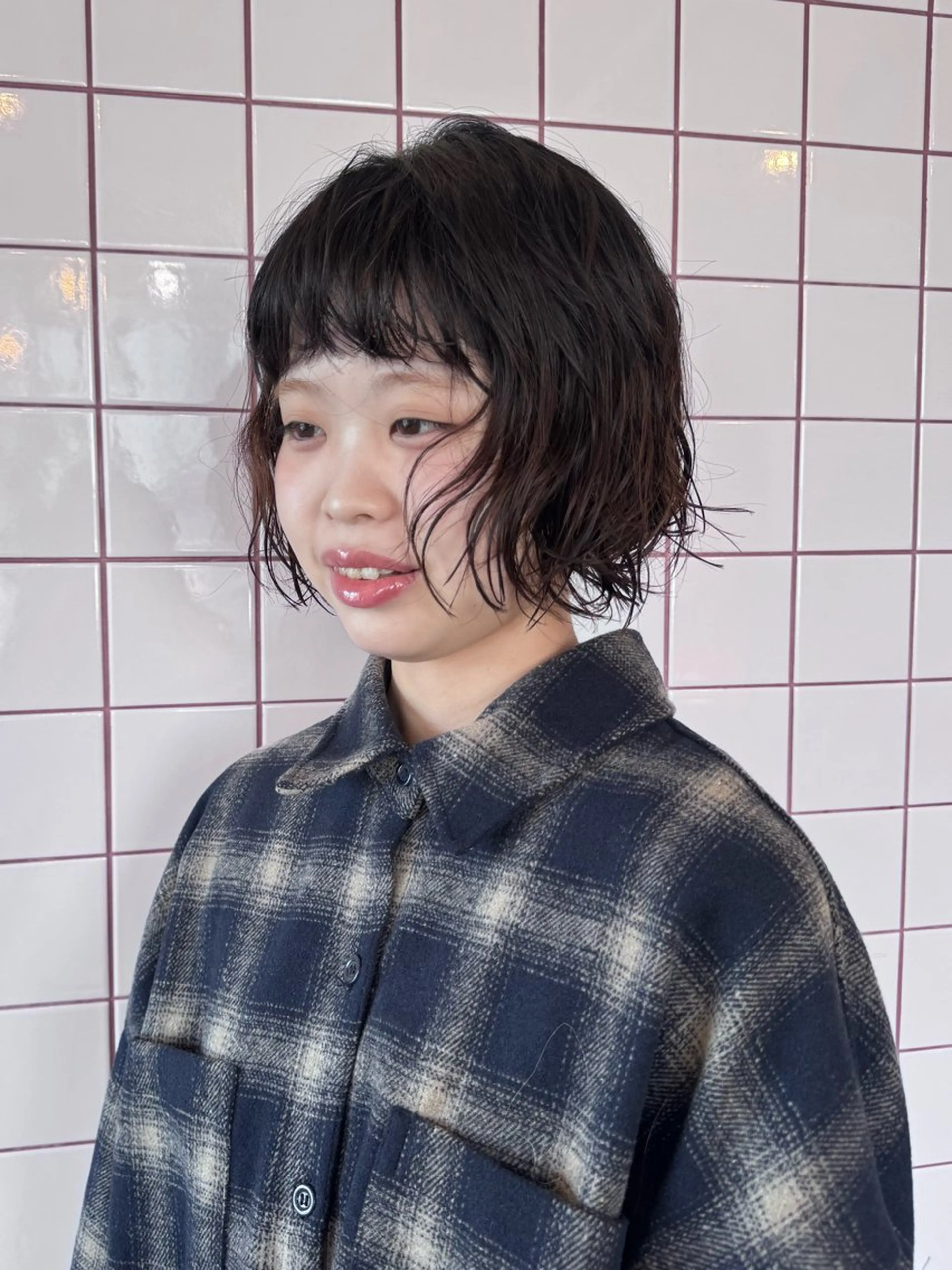 ショート レイヤー/ボブ/ 自由が丘/工藤さくらのヘアスタイル