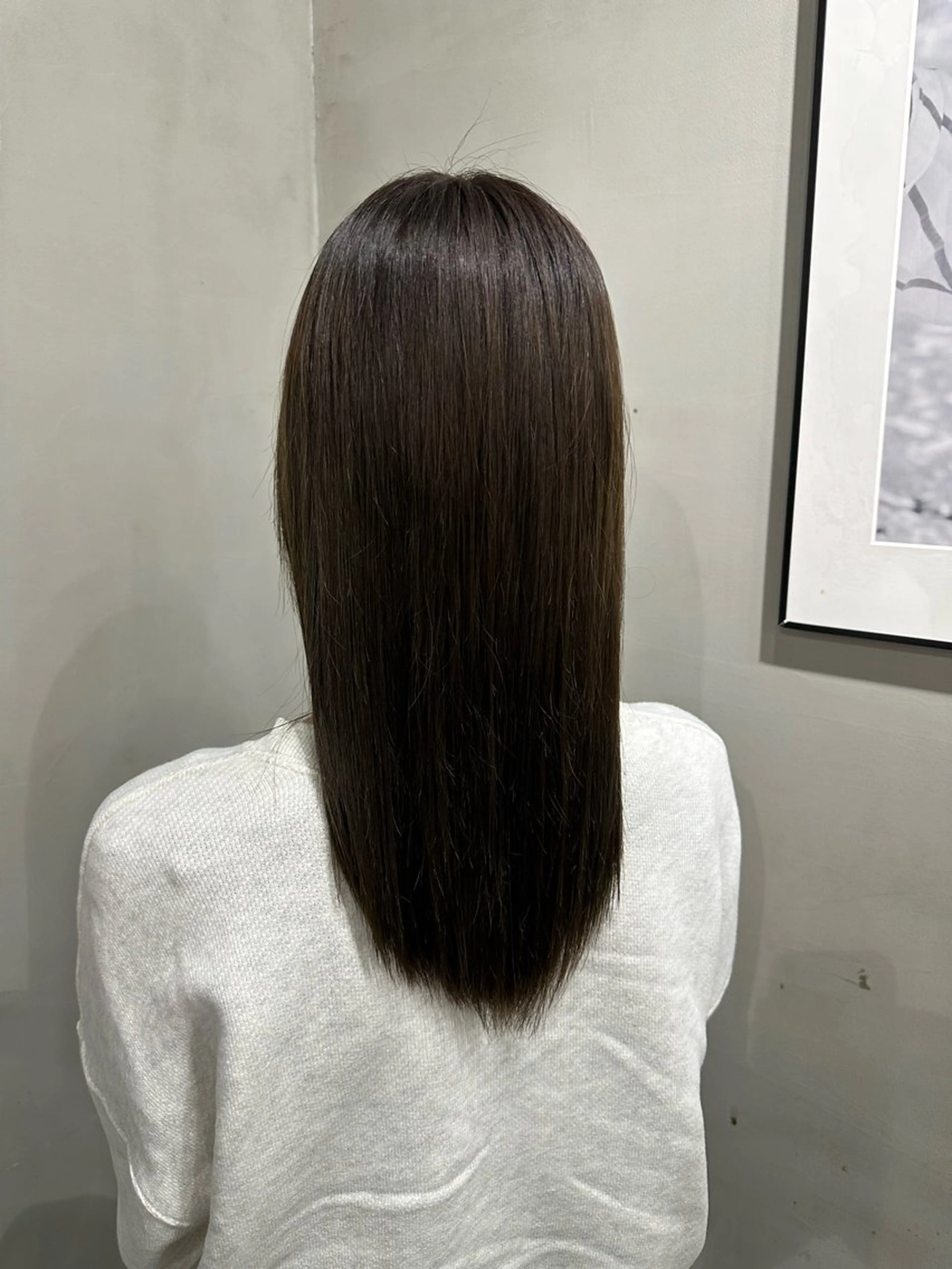 【超うる艶髪✨】カット＋縮毛矯正＋髪質改善トリートメントの写真