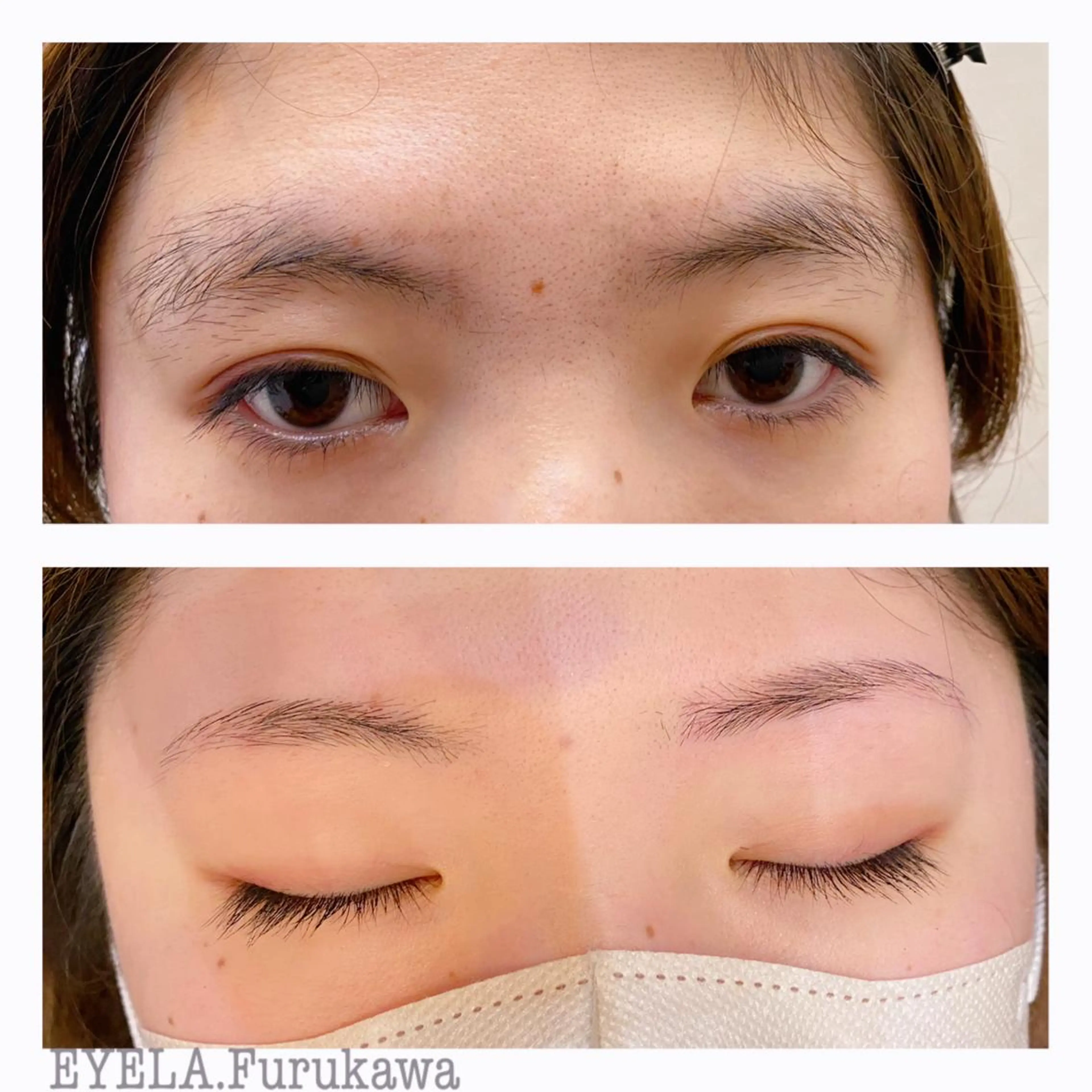 アイブロウ EYELA甲府昭和 furukawaのマツエク・マツパデザイン