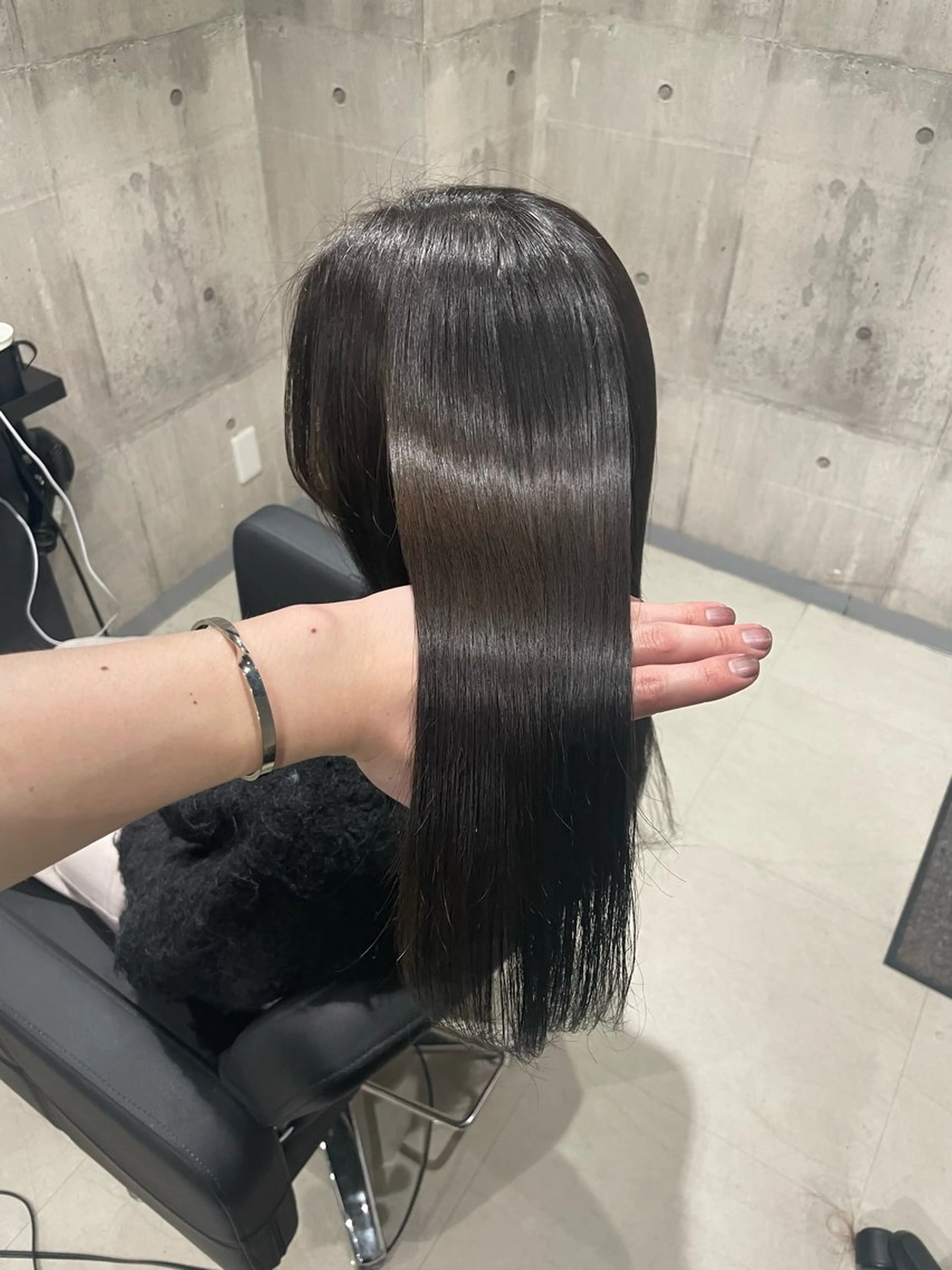 ロング カラー グレージュ カット ヘアカラー トリートメント 🫧透明感/美髪🫧 Hiroakiのヘアスタイル