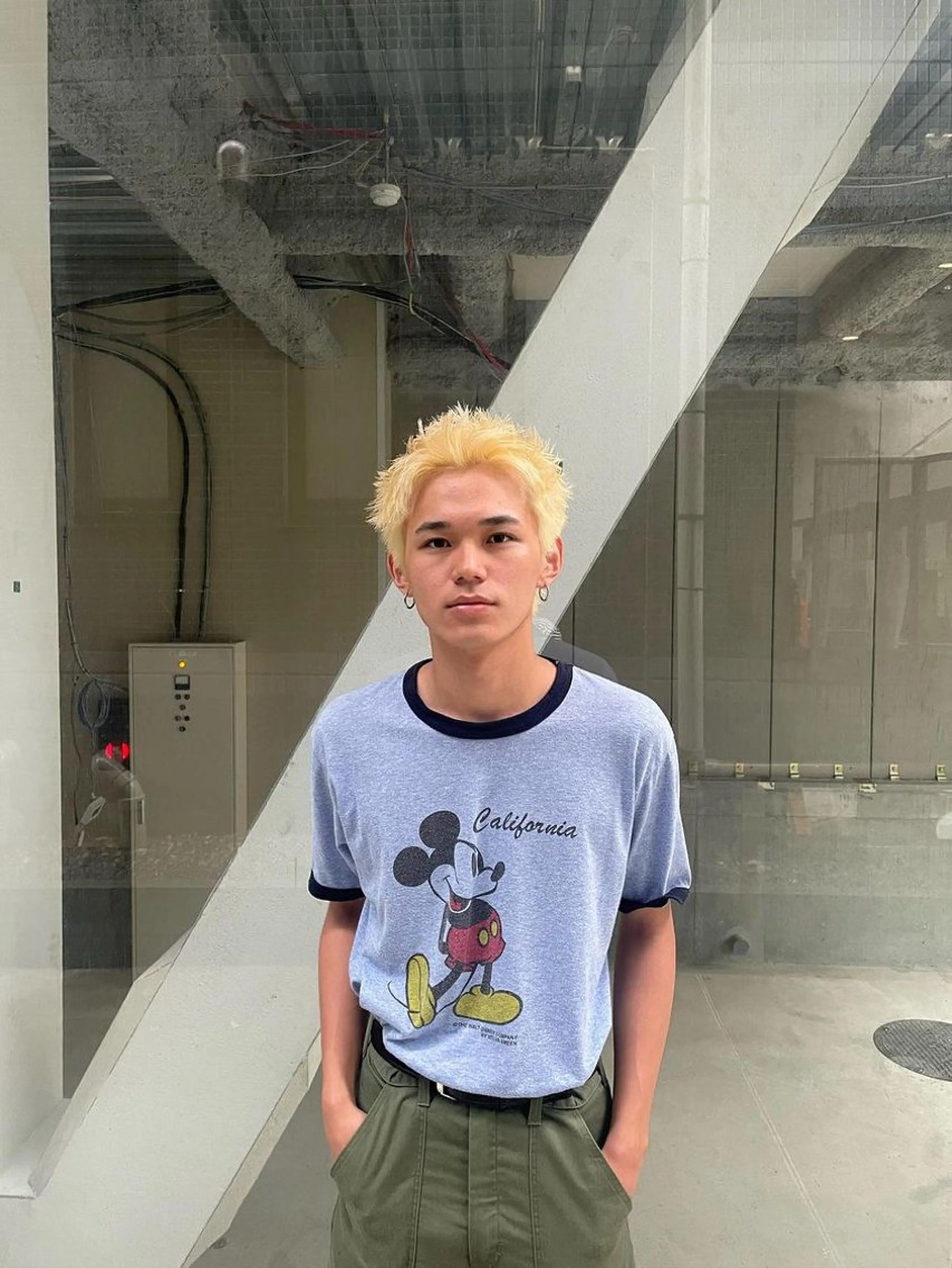 ショート メンズ 本田 央介のヘアスタイル