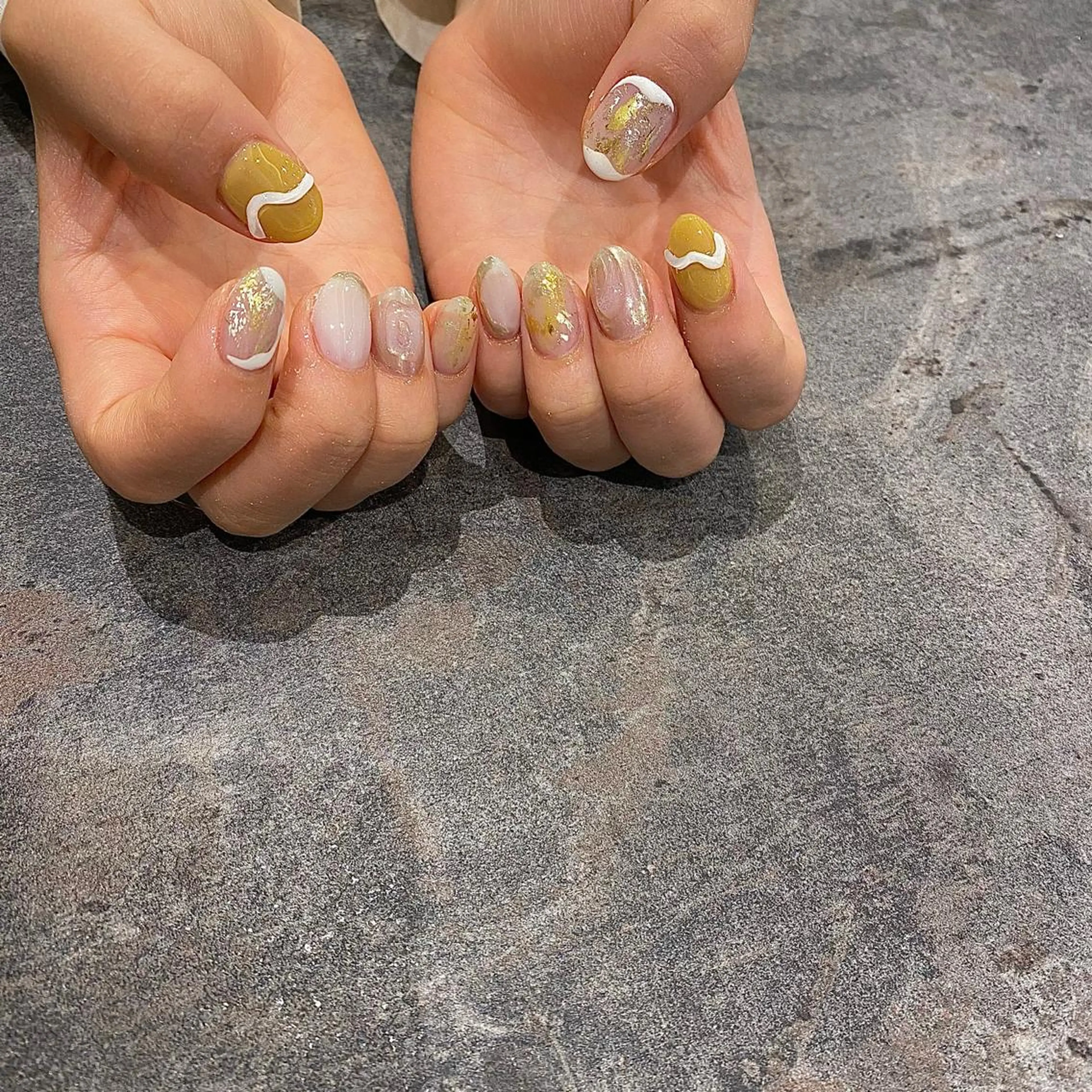 ネイル ハンドネイル 鶴田୨ৎmaison de NALIのネイルデザイン