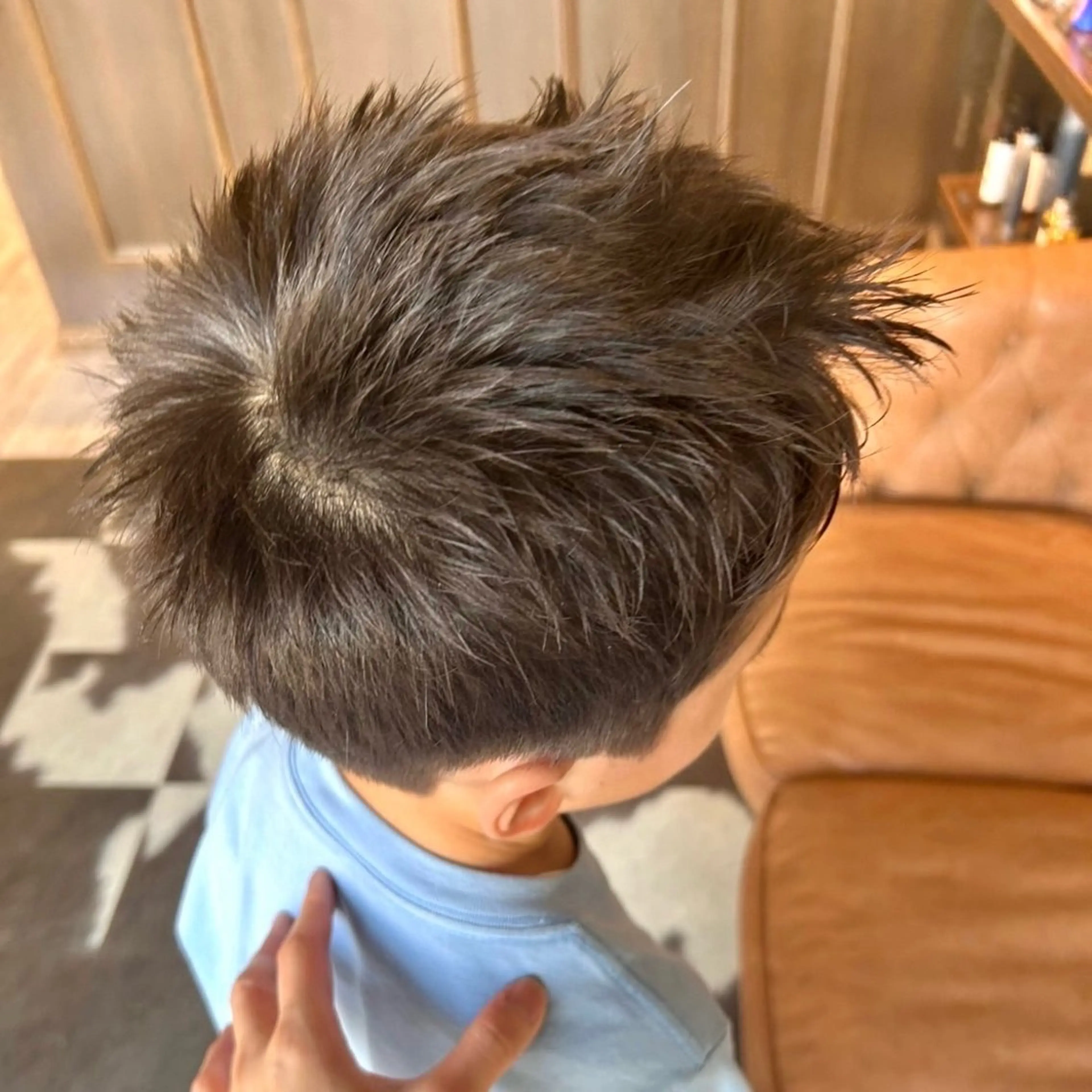メンズ キッズ 横山 洋幸のヘアスタイル