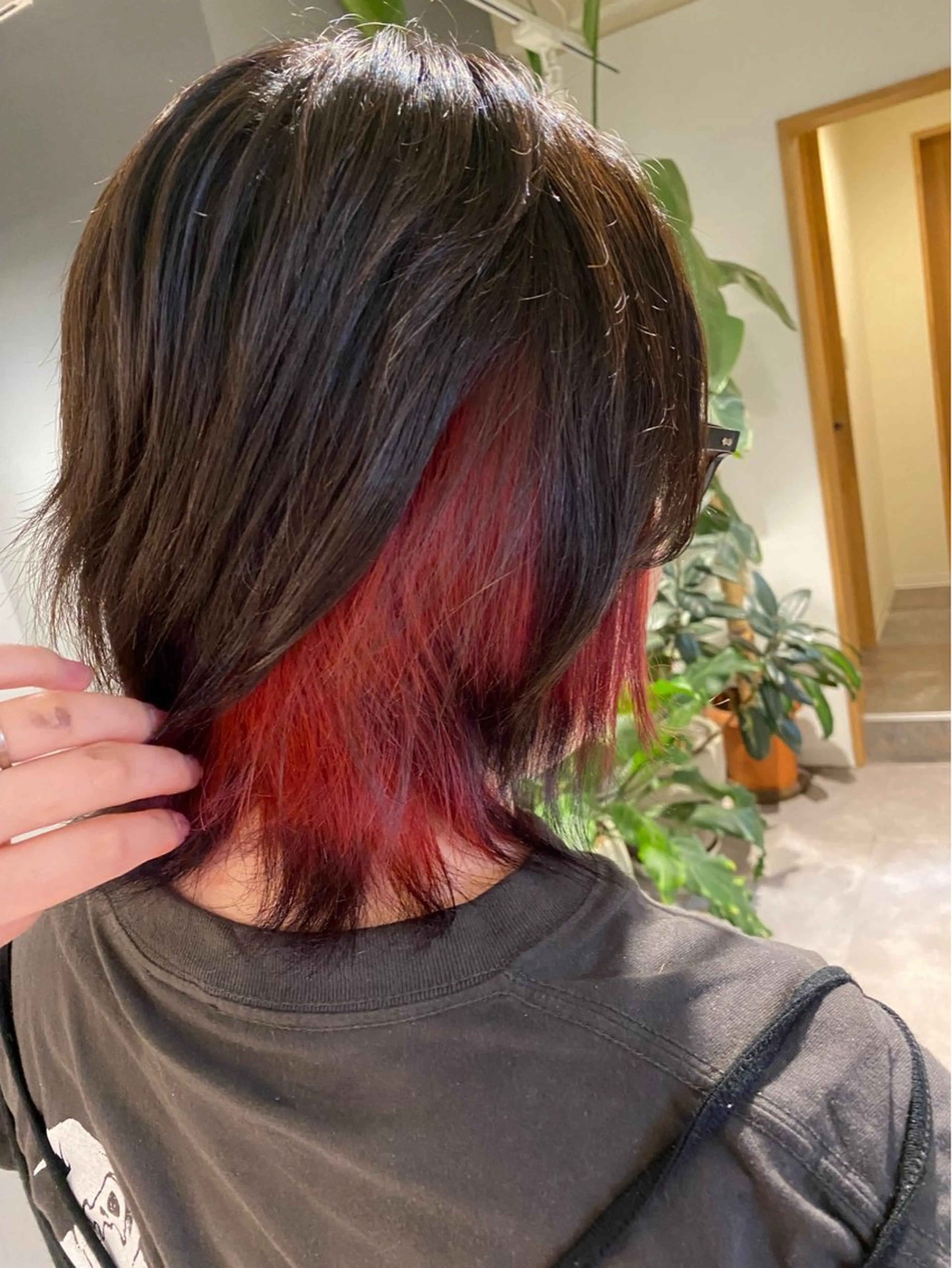 インナーカラーの写真